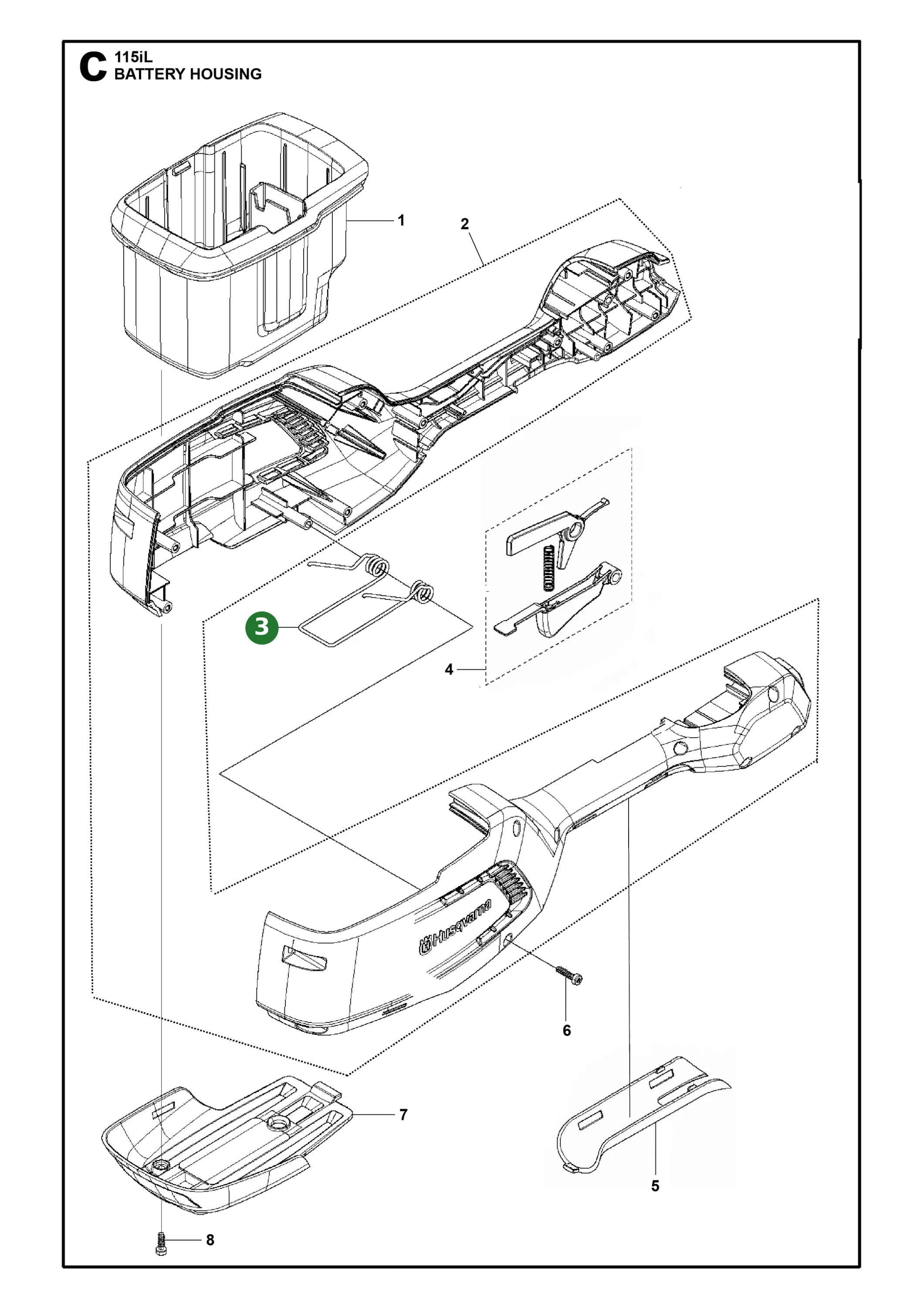 Position im Ersatzteilkatalog