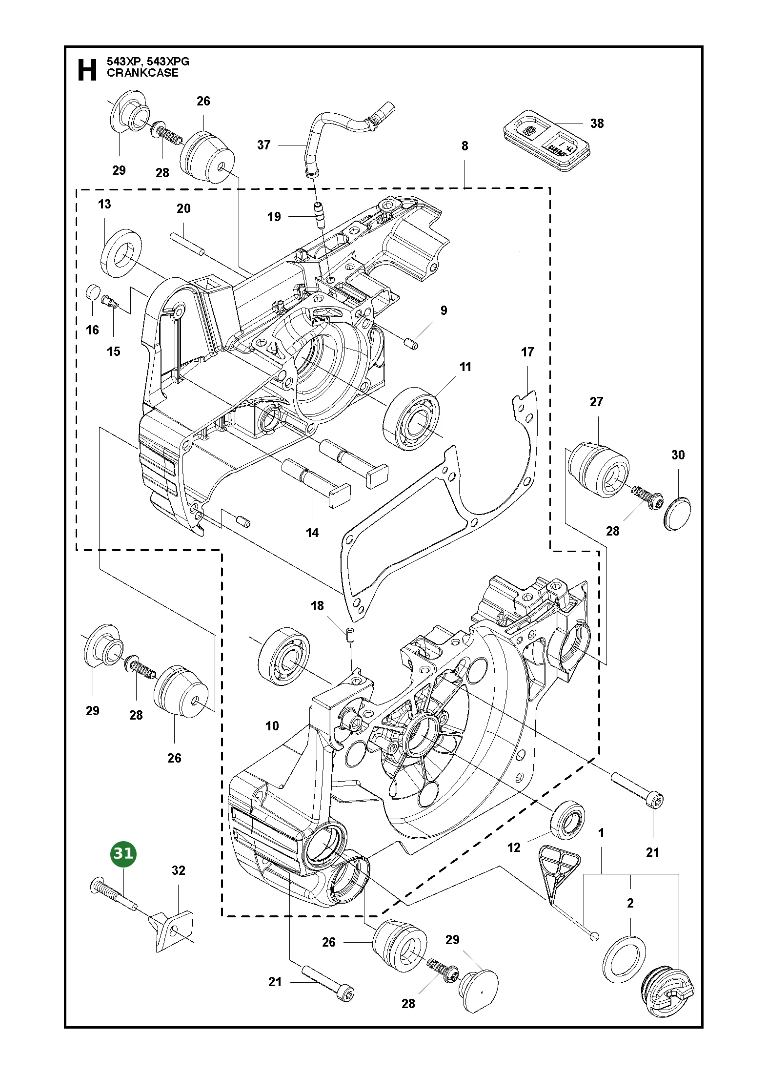 Position im Ersatzteilkatalog