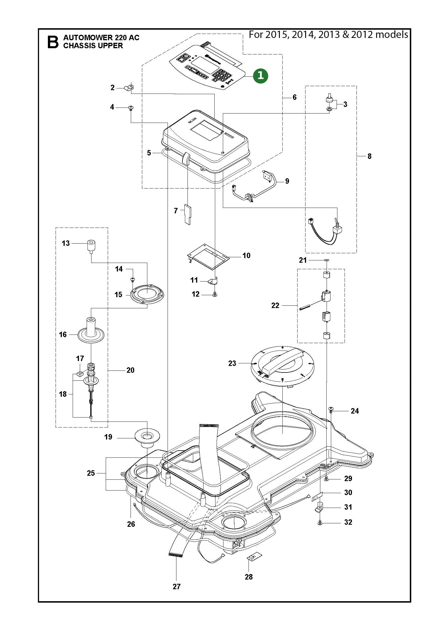 Position im Ersatzteilkatalog