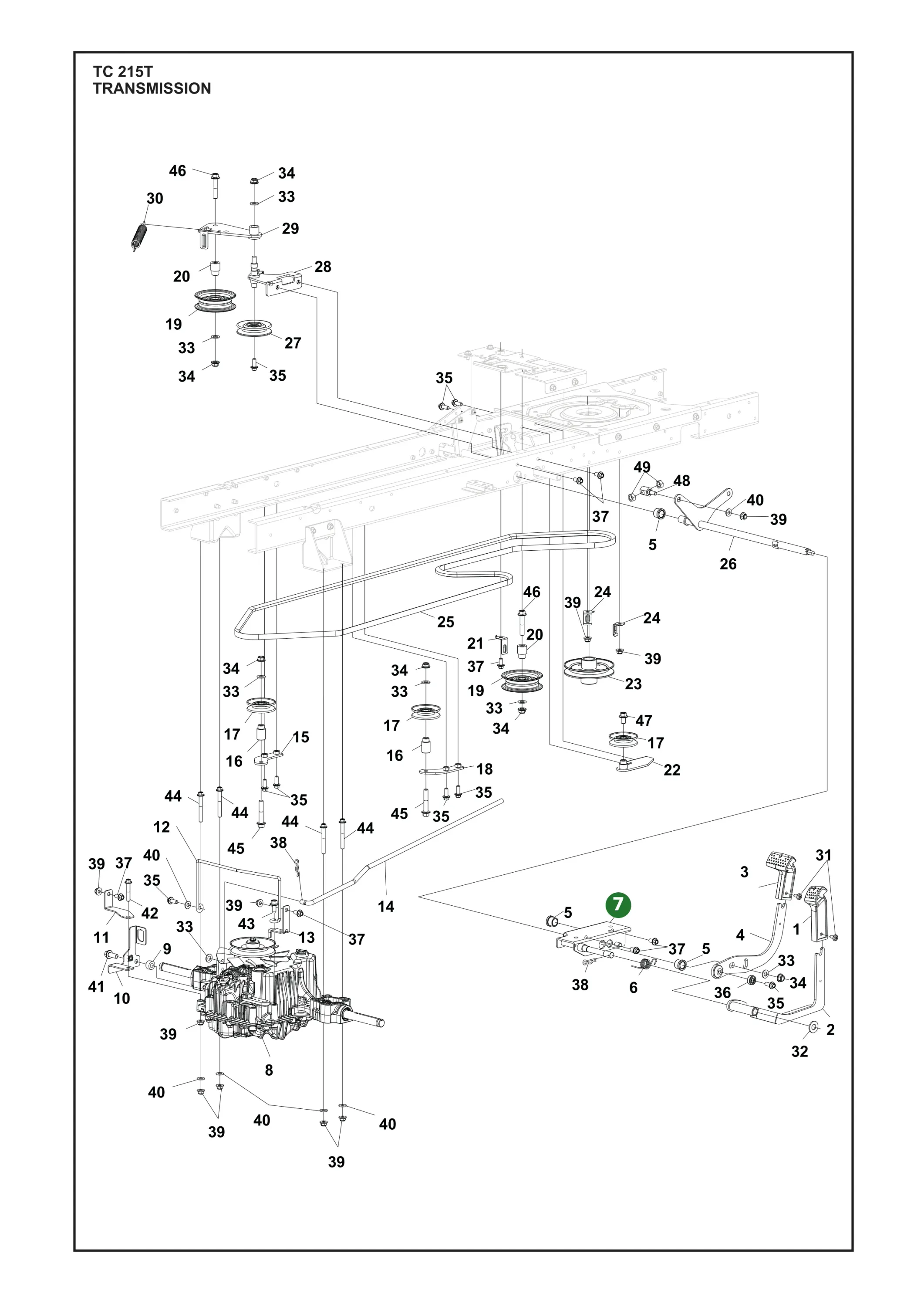 Position im Ersatzteilkatalog