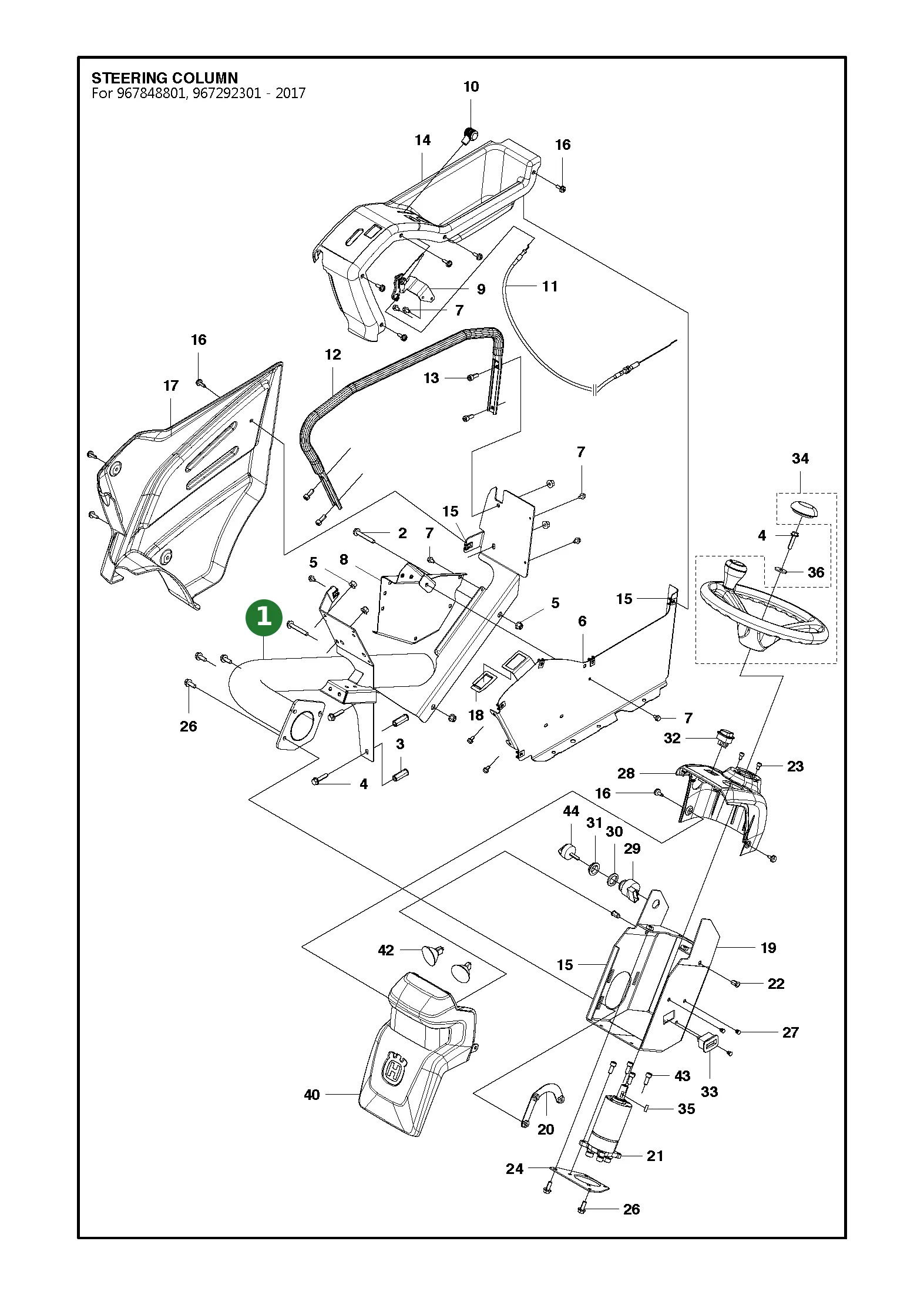 Position im Ersatzteilkatalog