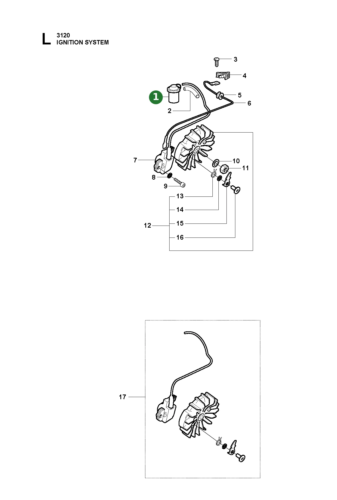Position im Ersatzteilkatalog