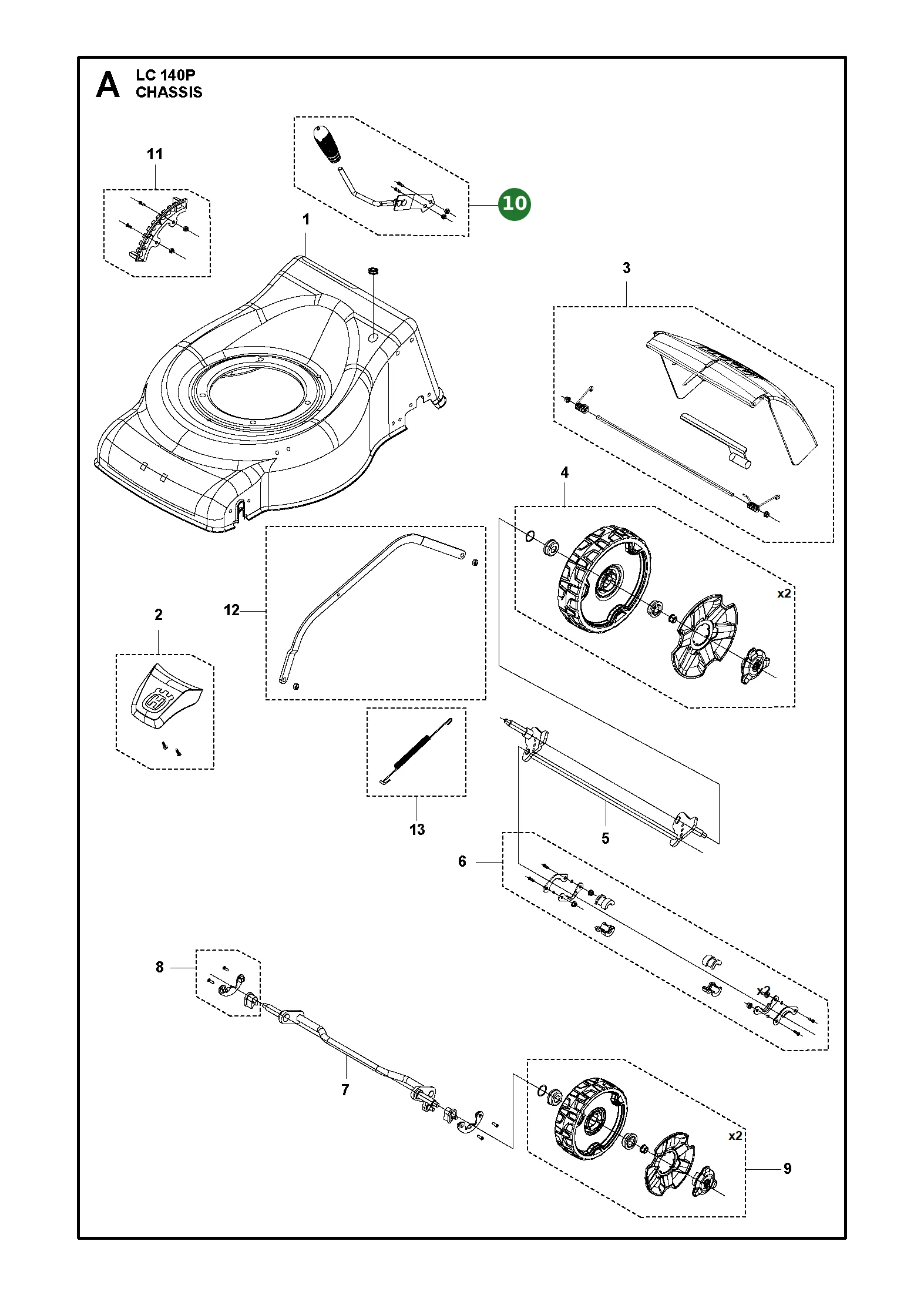 Position im Ersatzteilkatalog