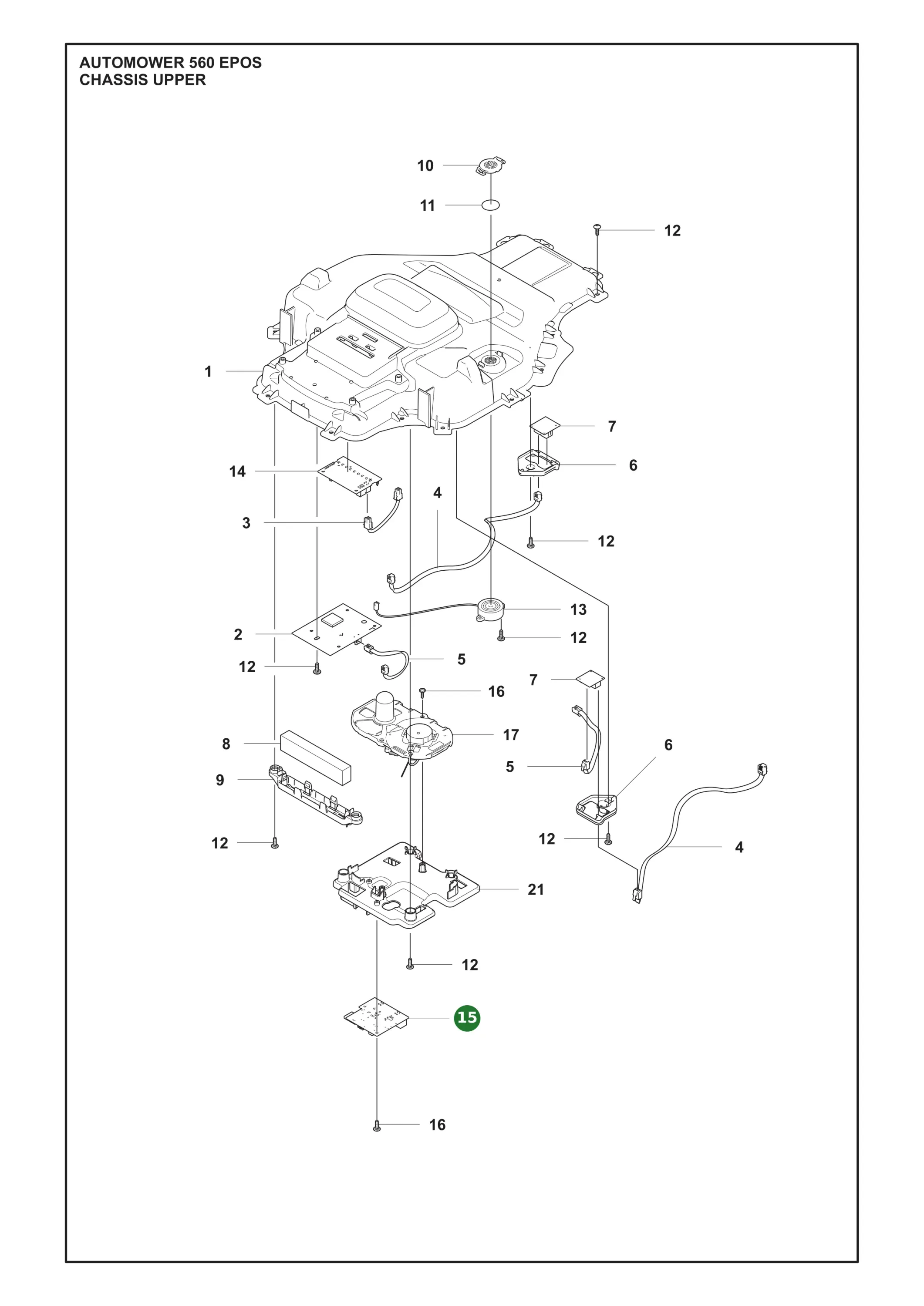 Position im Ersatzteilkatalog