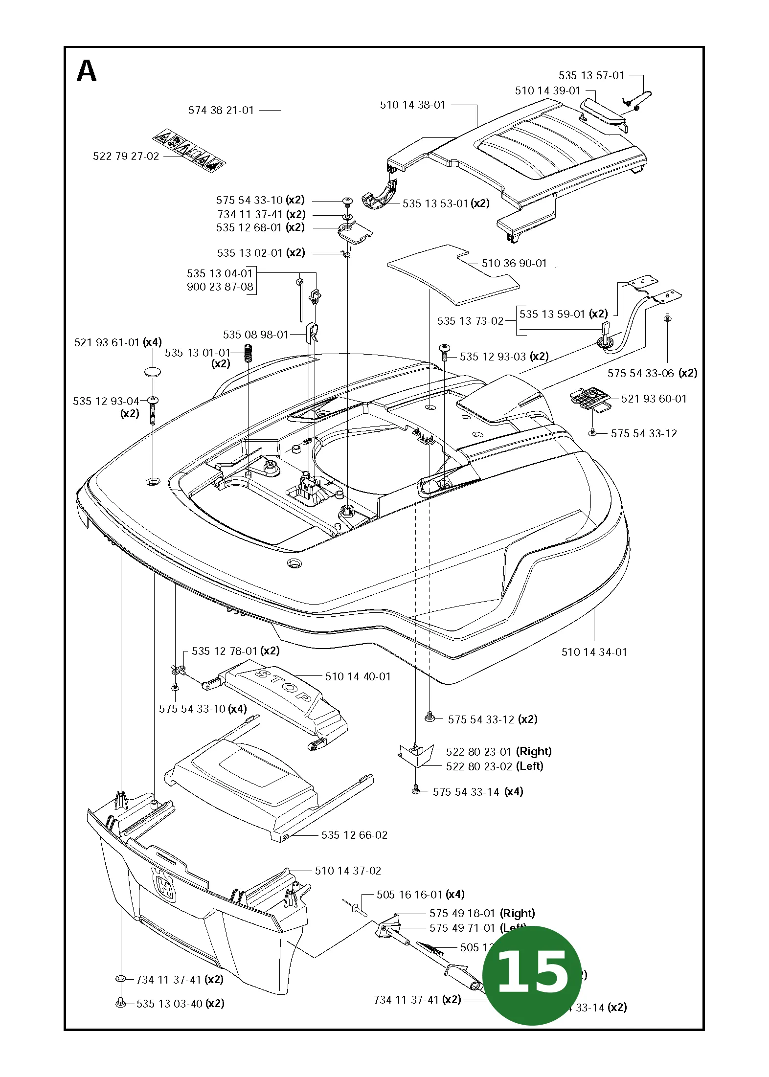 Position im Ersatzteilkatalog