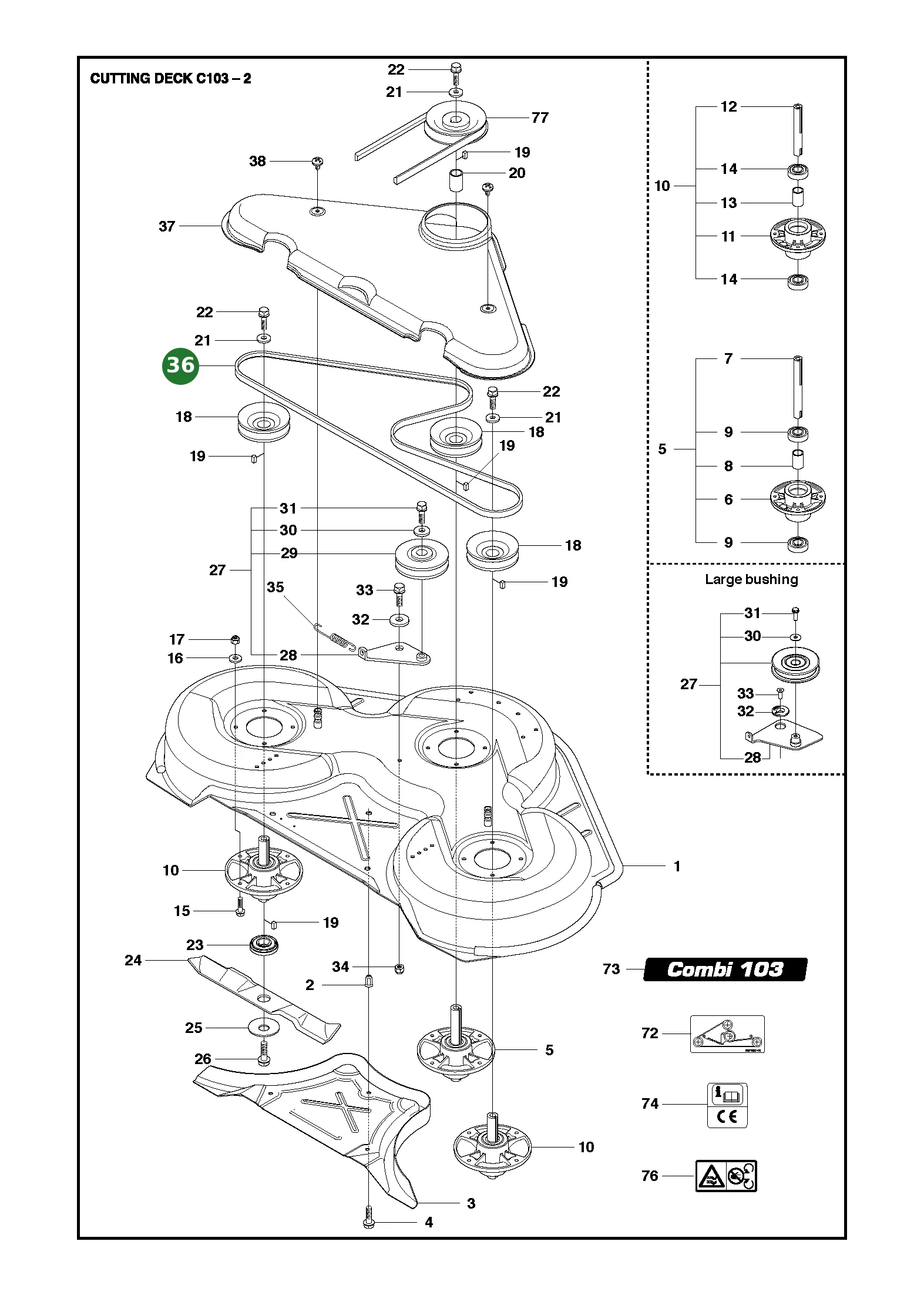 Position im Ersatzteilkatalog