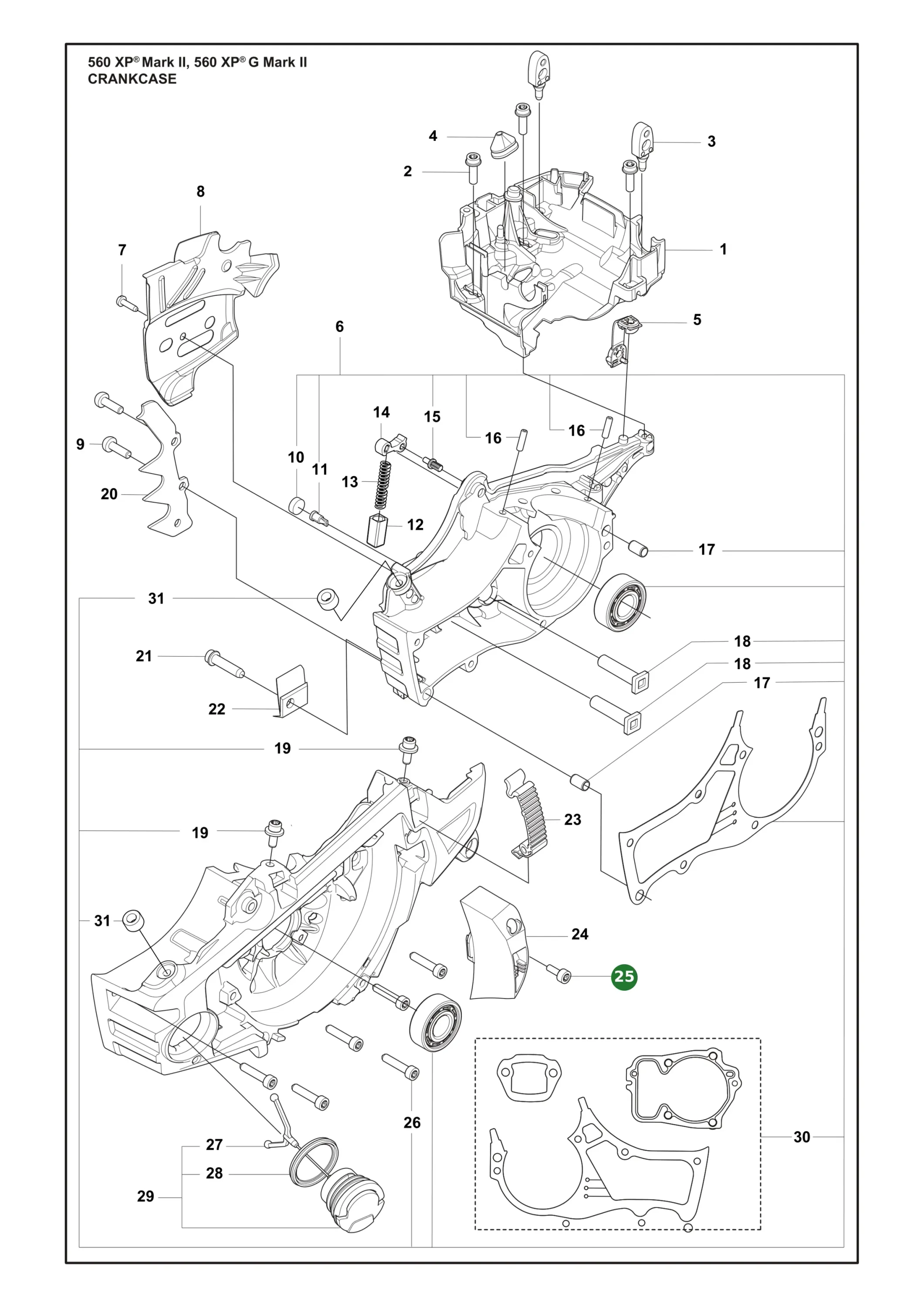 Position im Ersatzteilkatalog