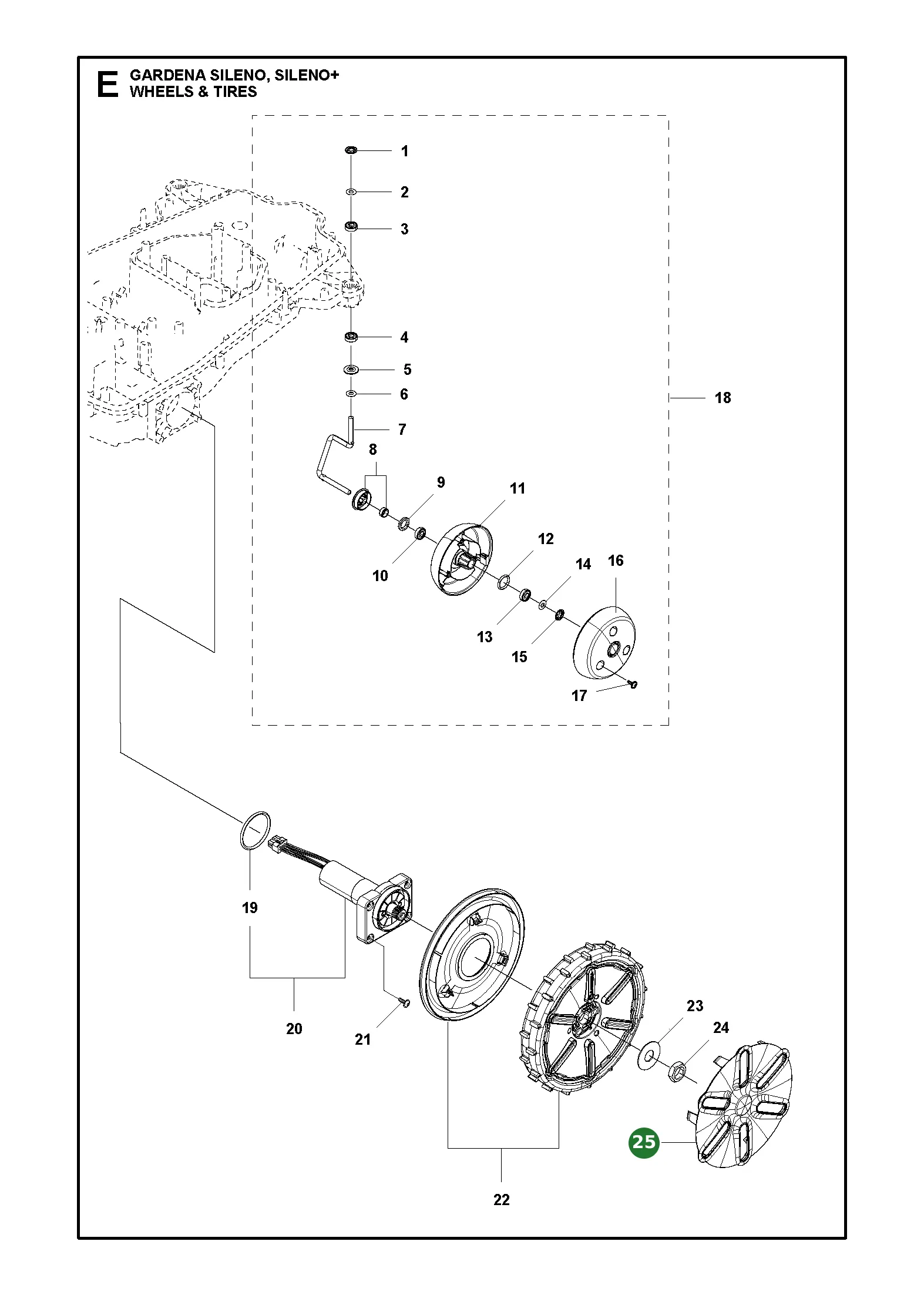 Position im Ersatzteilkatalog
