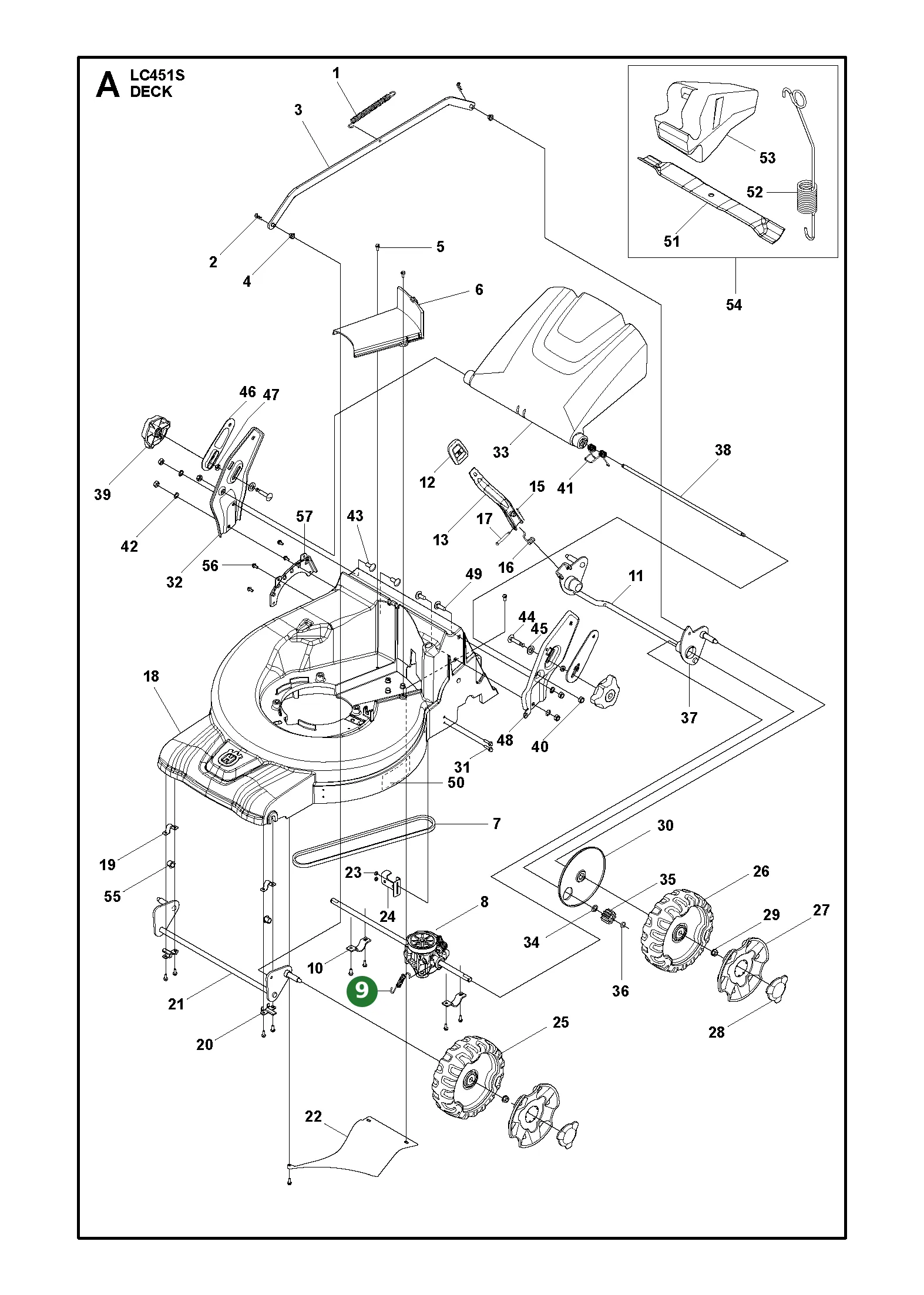 Position im Ersatzteilkatalog