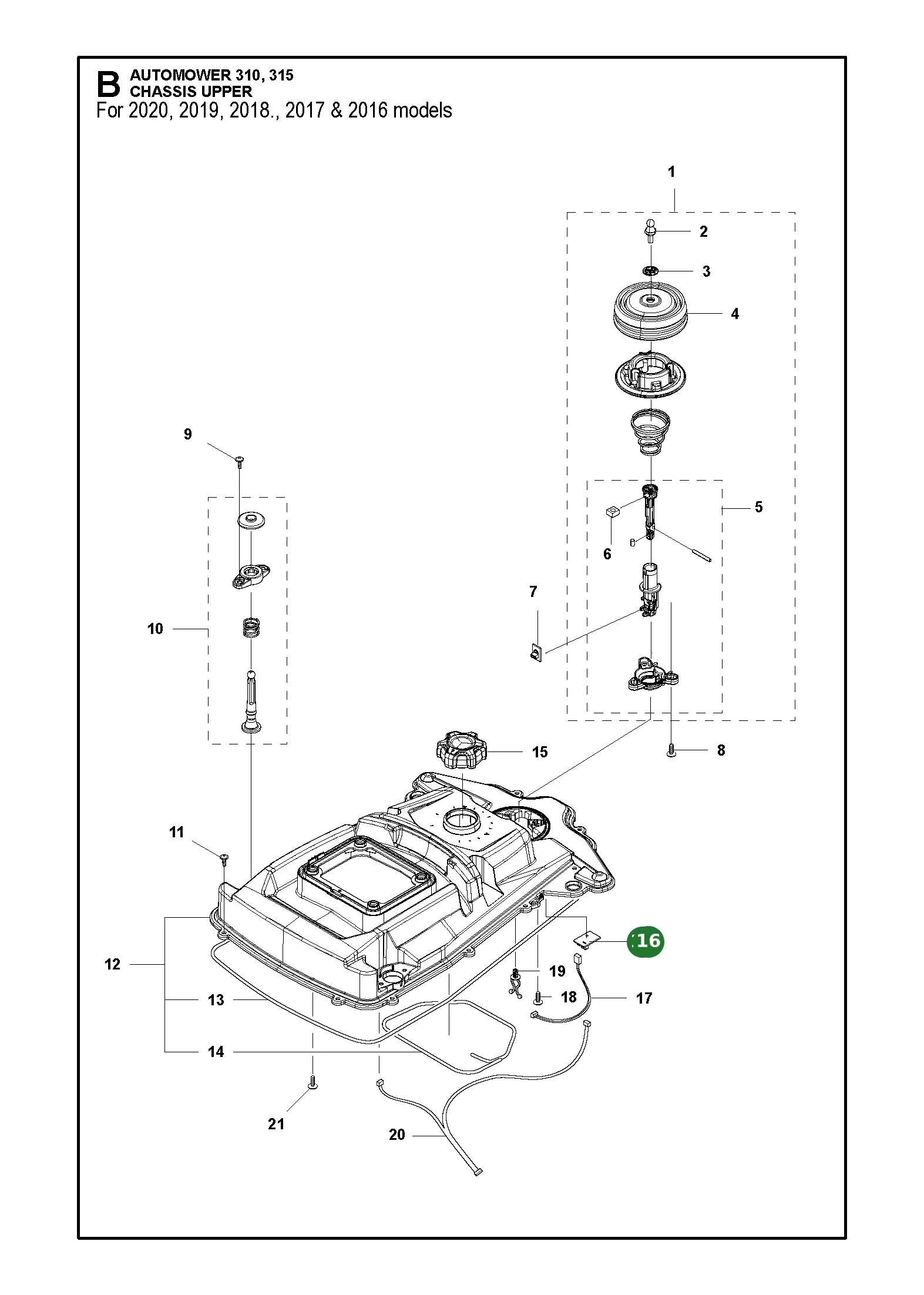 Position im Ersatzteilkatalog