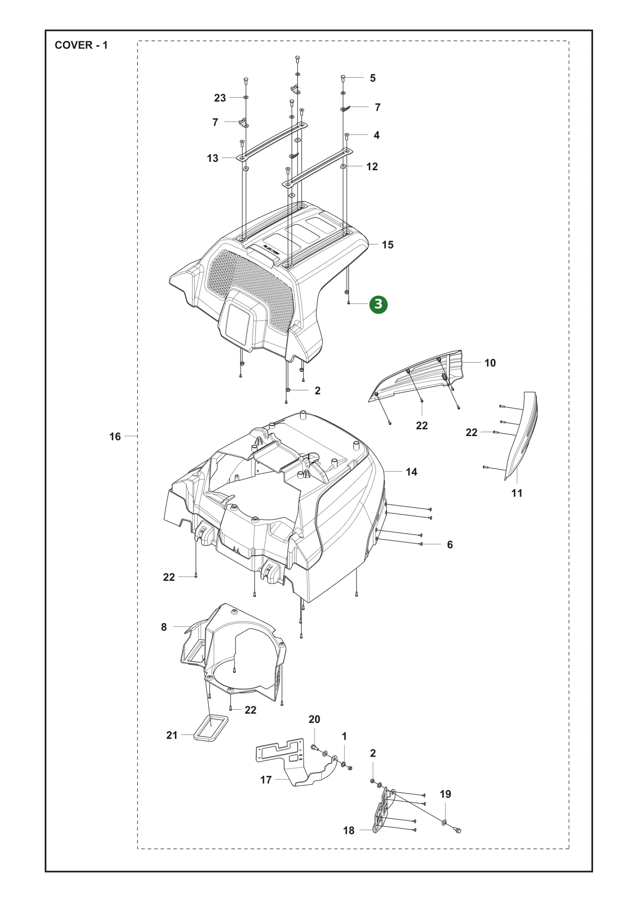 Position im Ersatzteilkatalog