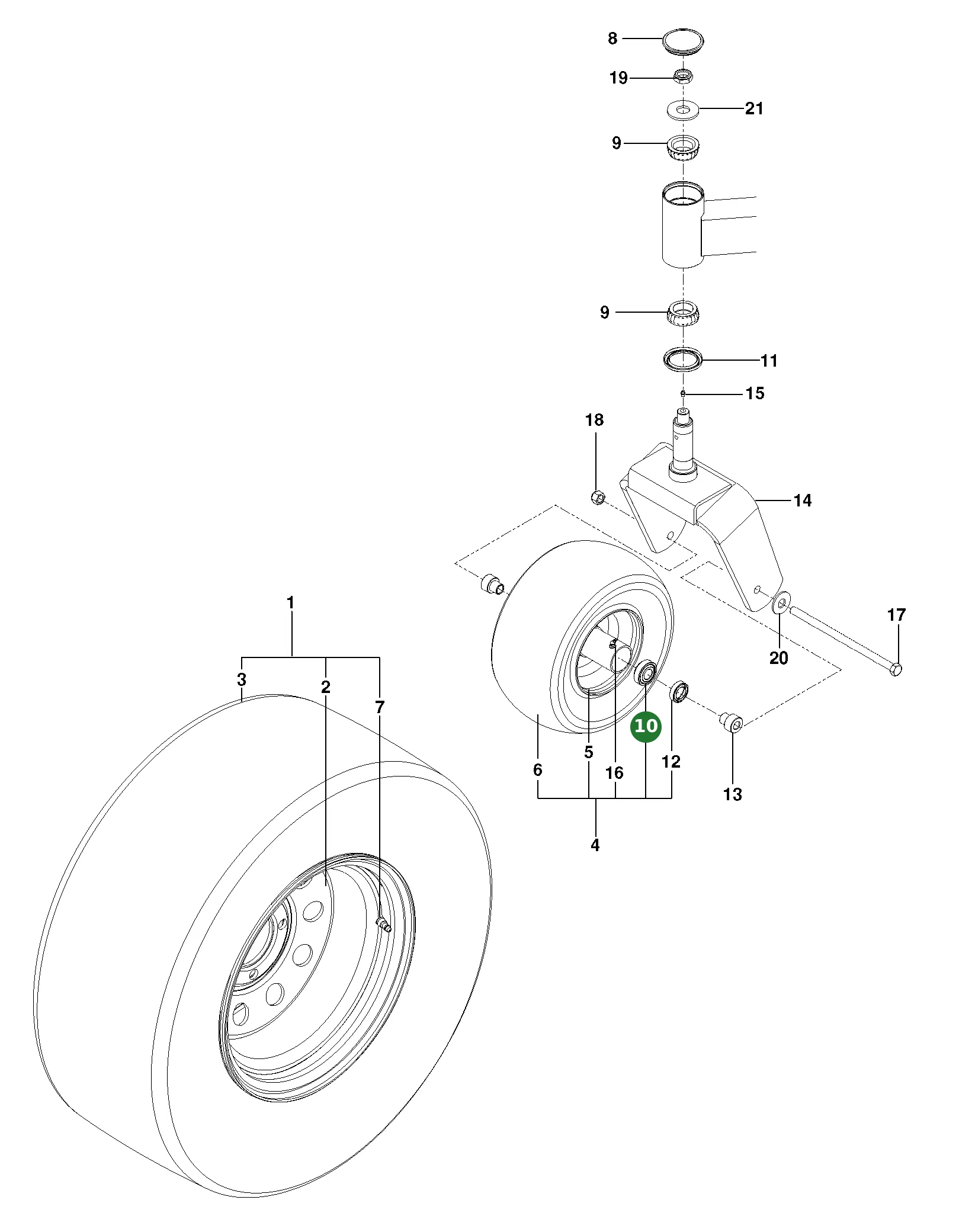 Position im Ersatzteilkatalog