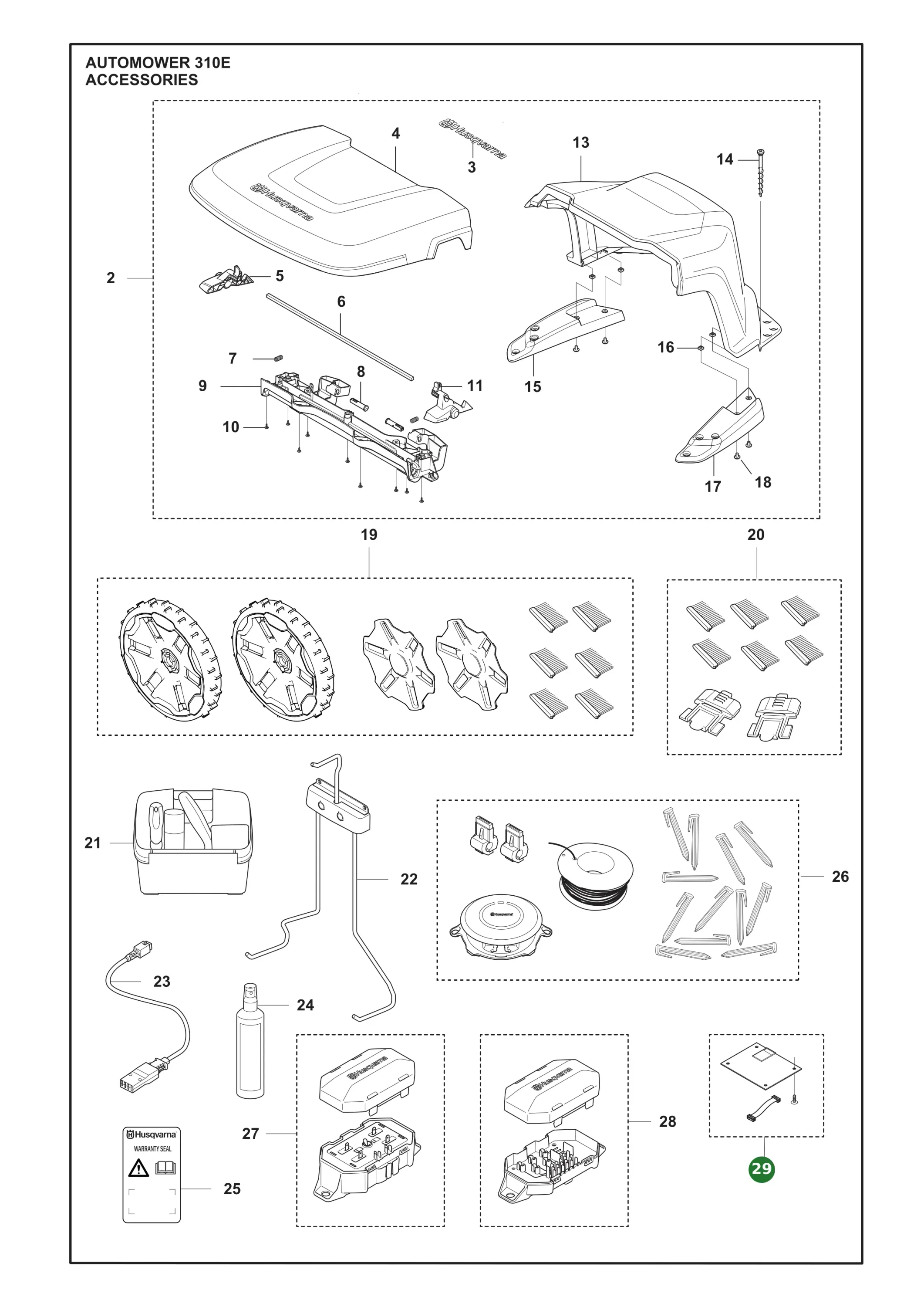 Husqvarna Automower Connect Modul inkl. eSIM Karte CBT 6...
