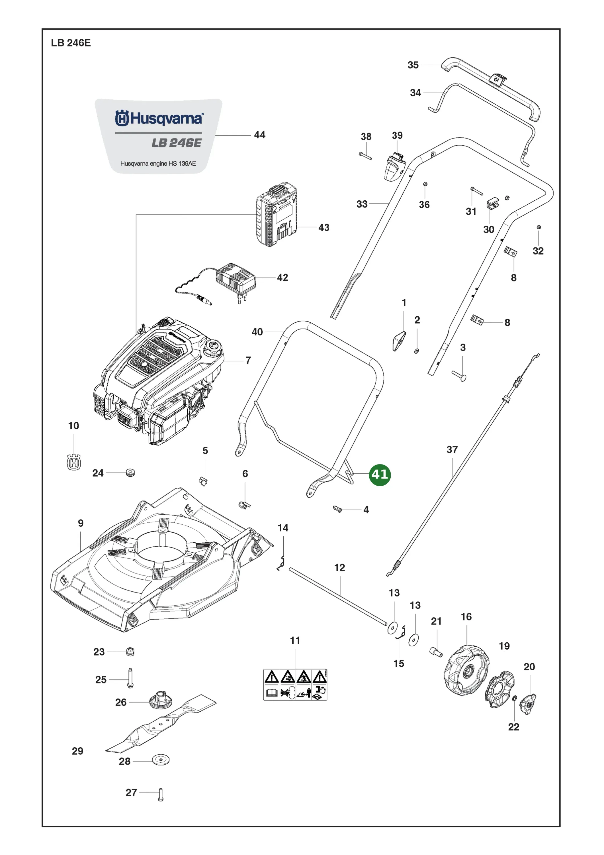 Position im Ersatzteilkatalog