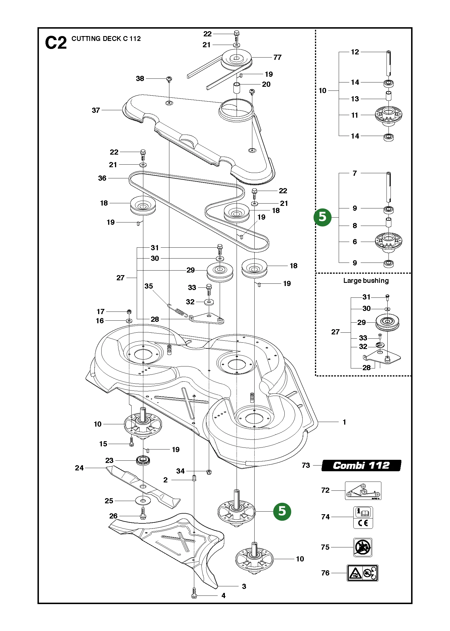 Position im Ersatzteilkatalog
