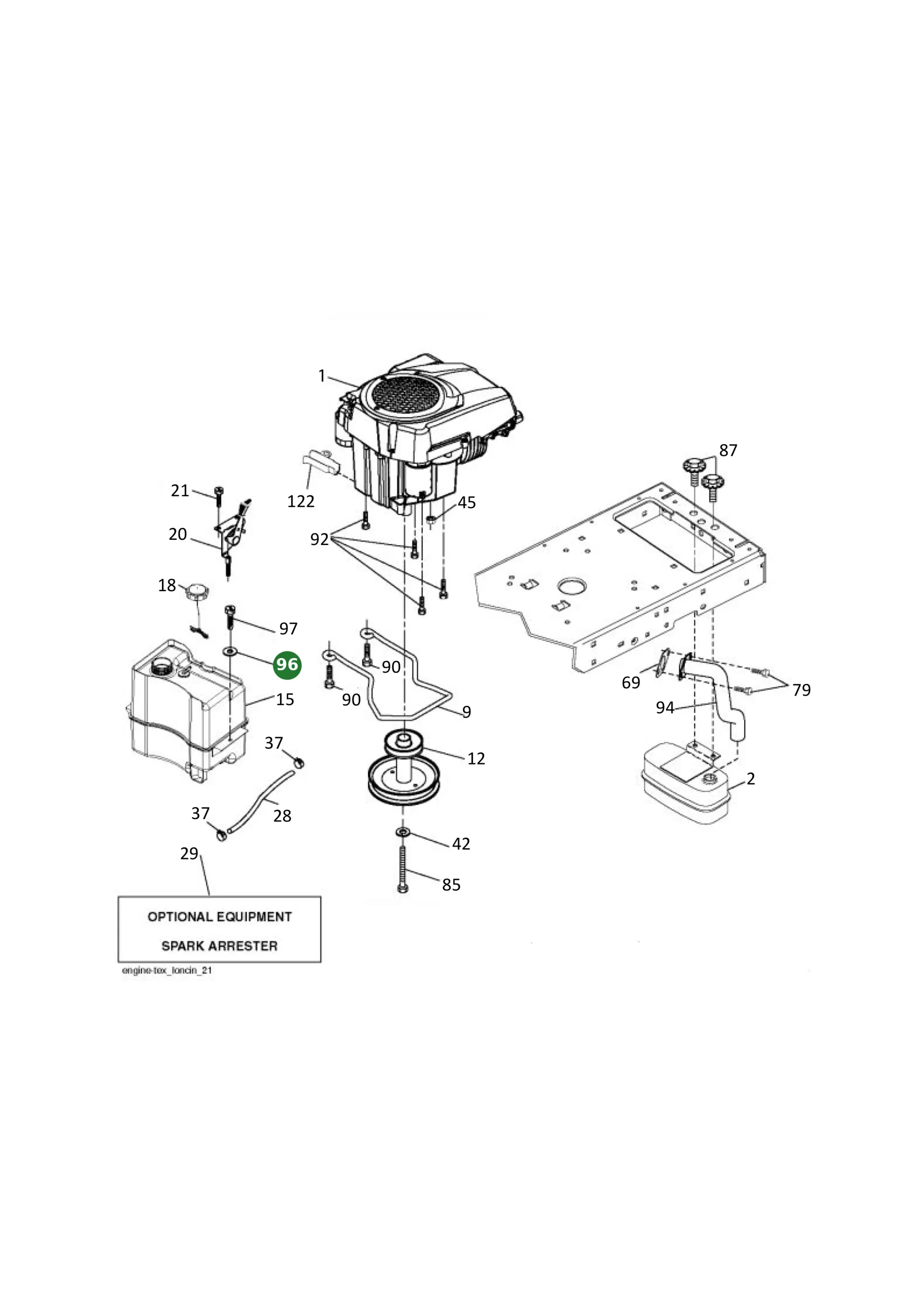 Position im Ersatzteilkatalog