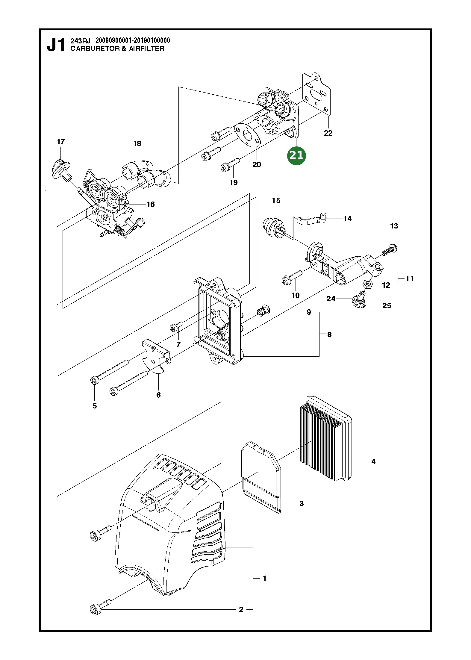 Position im Ersatzteilkatalog