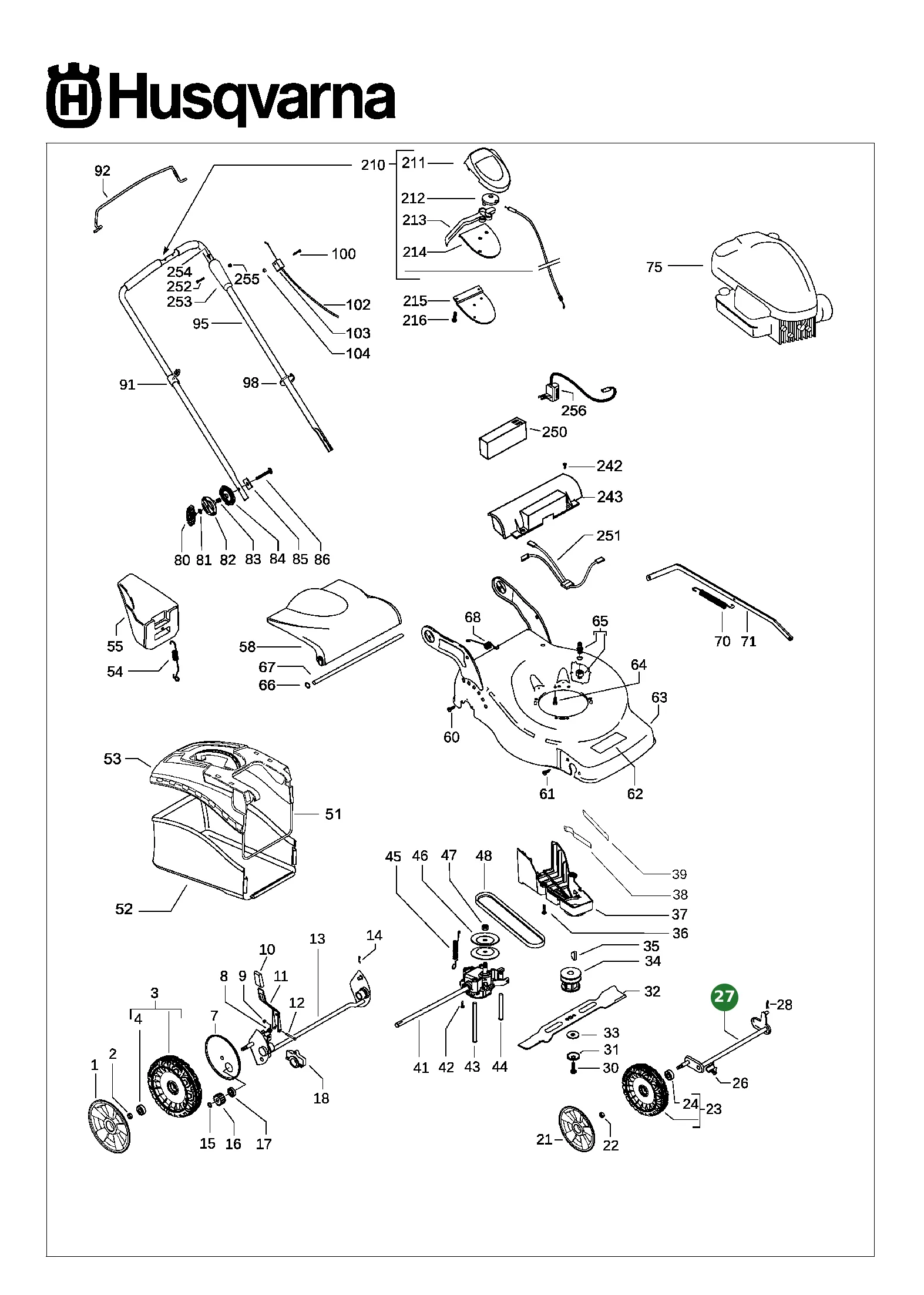 Position im Ersatzteilkatalog