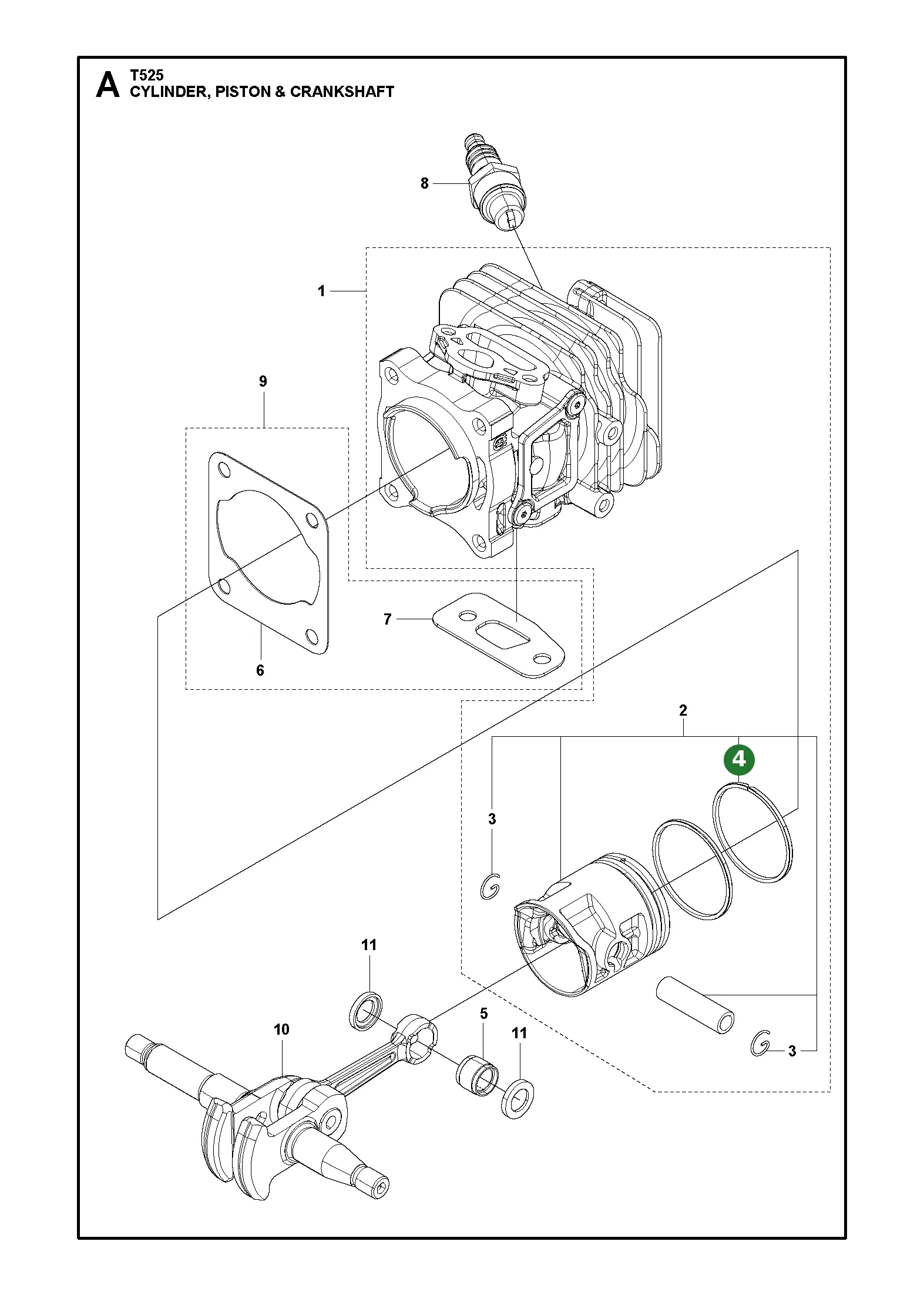 Position im Ersatzteilkatalog