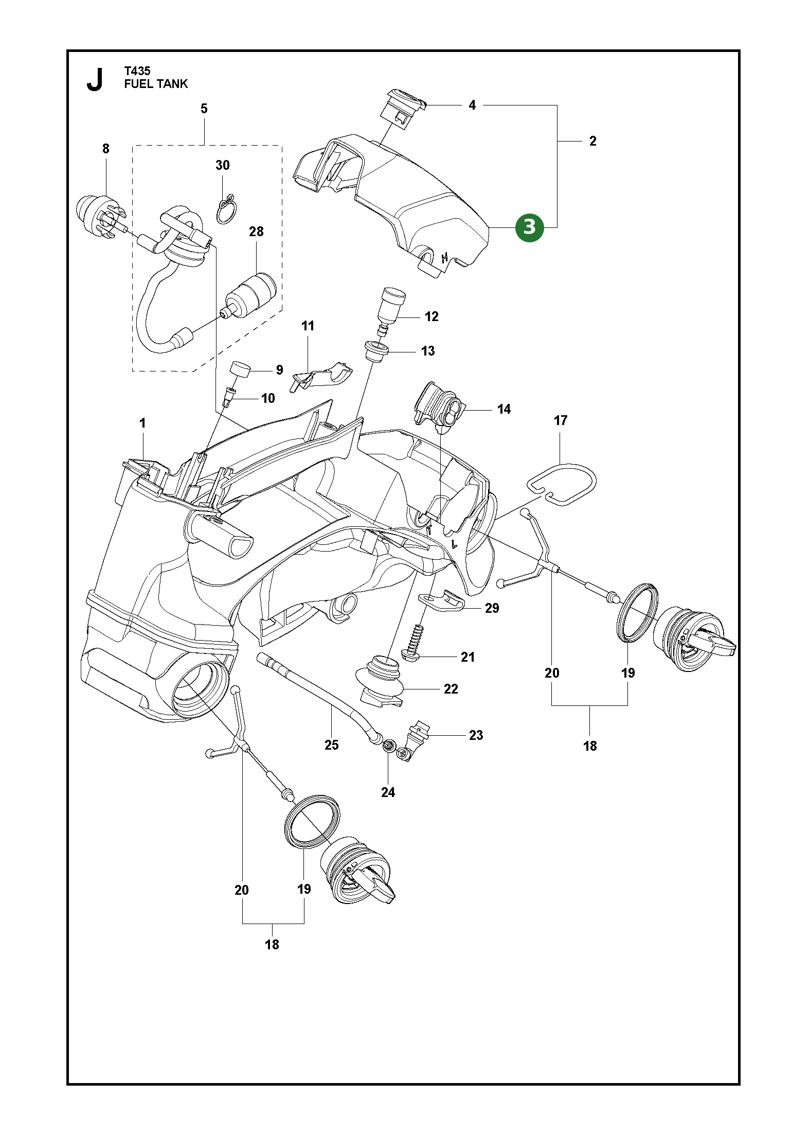 Position im Ersatzteilkatalog