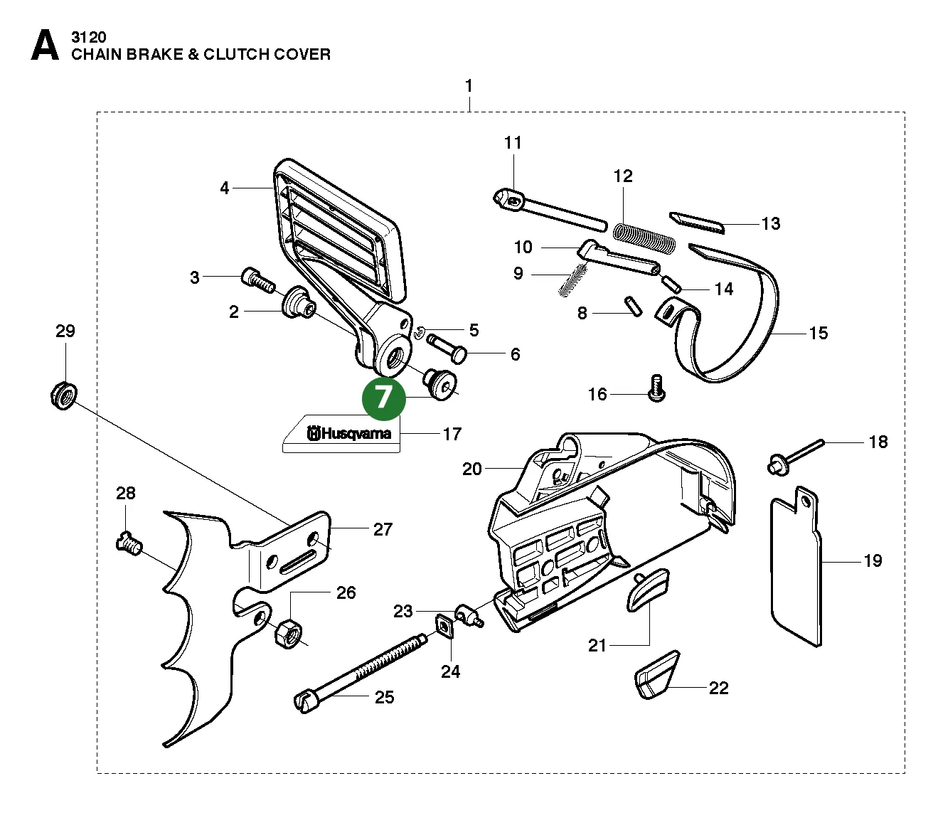 Position im Ersatzteilkatalog