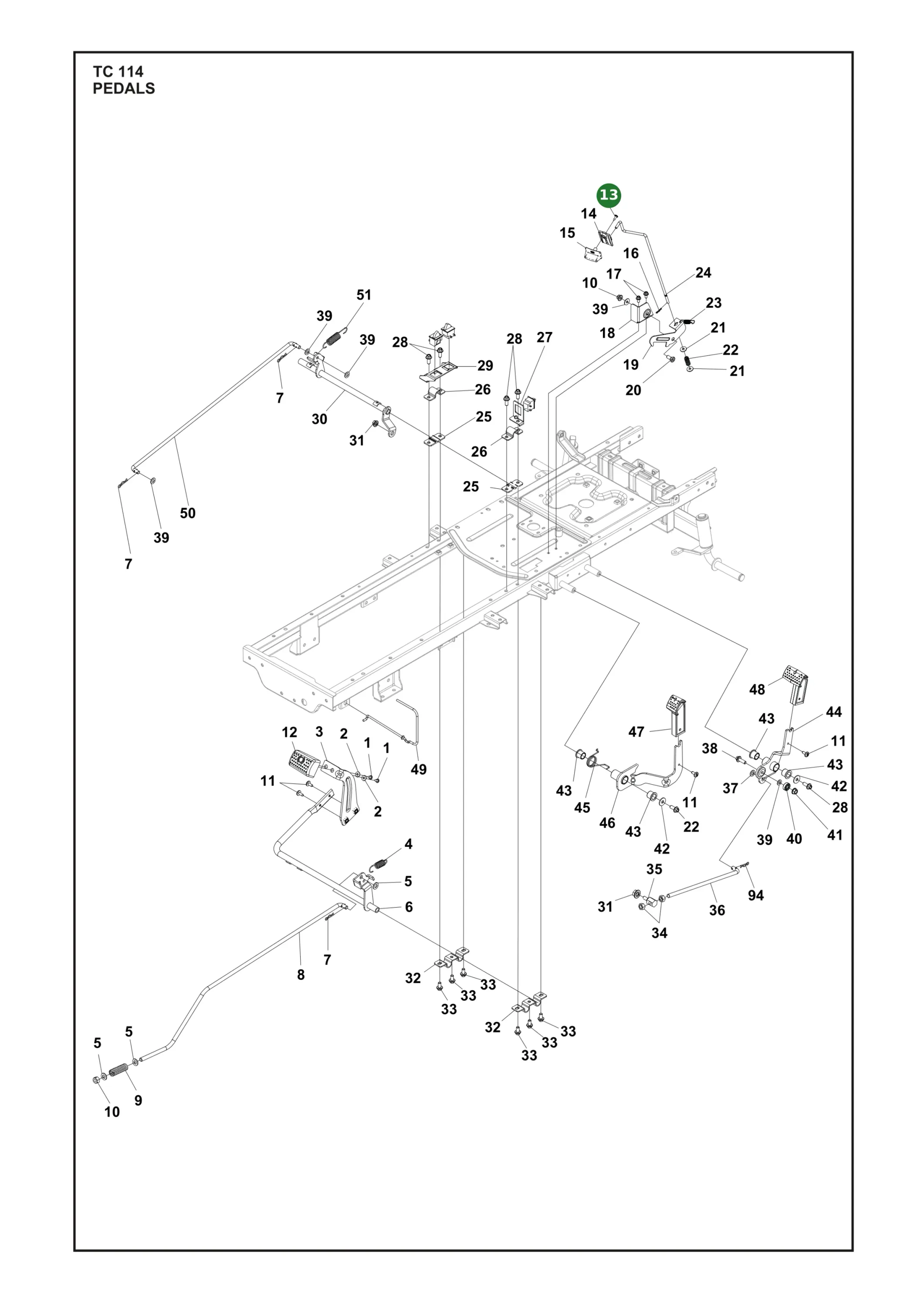 Position im Ersatzteilkatalog