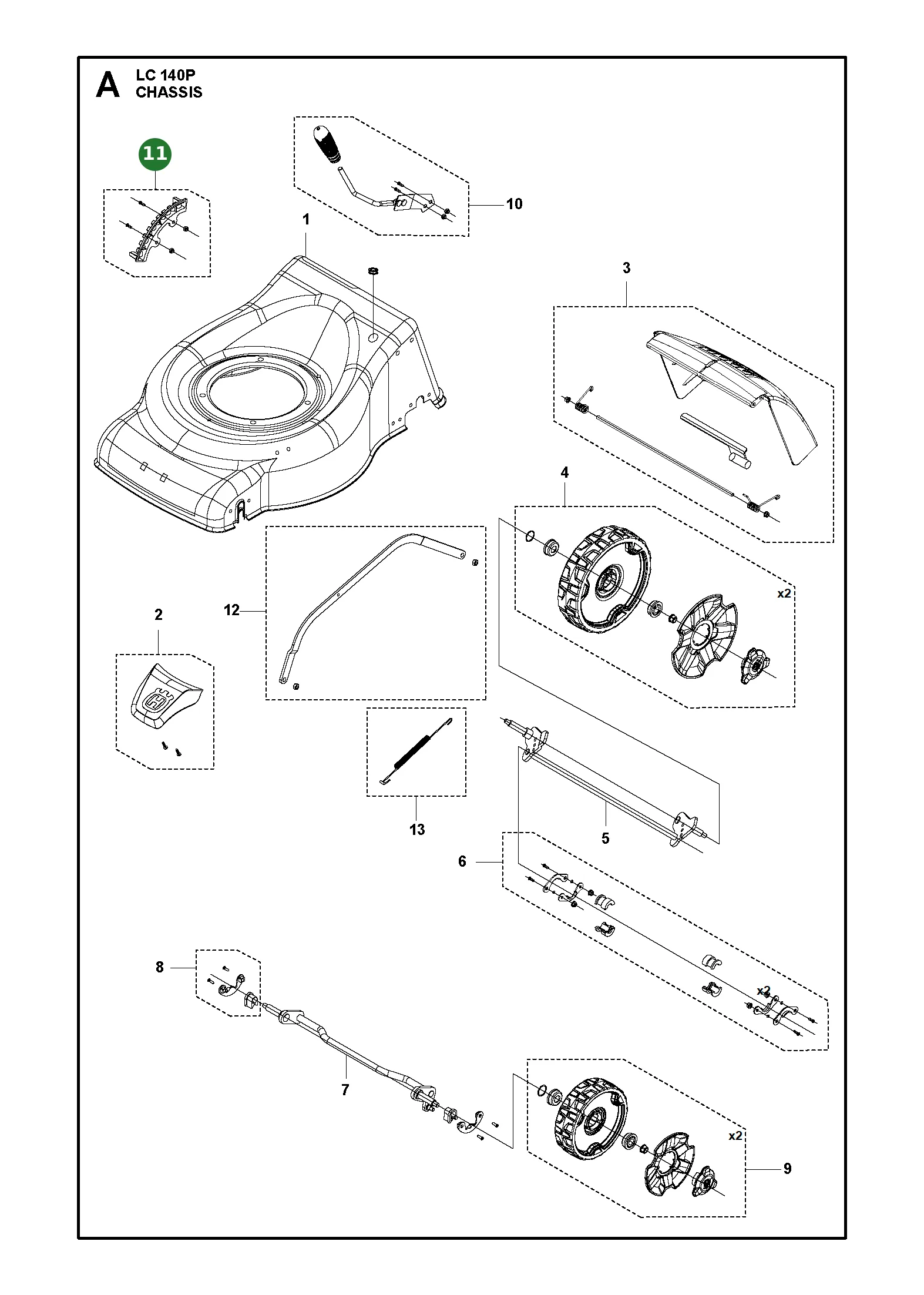 Position im Ersatzteilkatalog