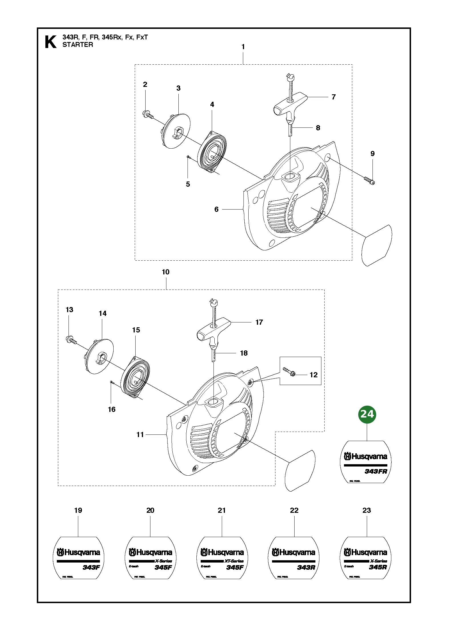 Position im Ersatzteilkatalog