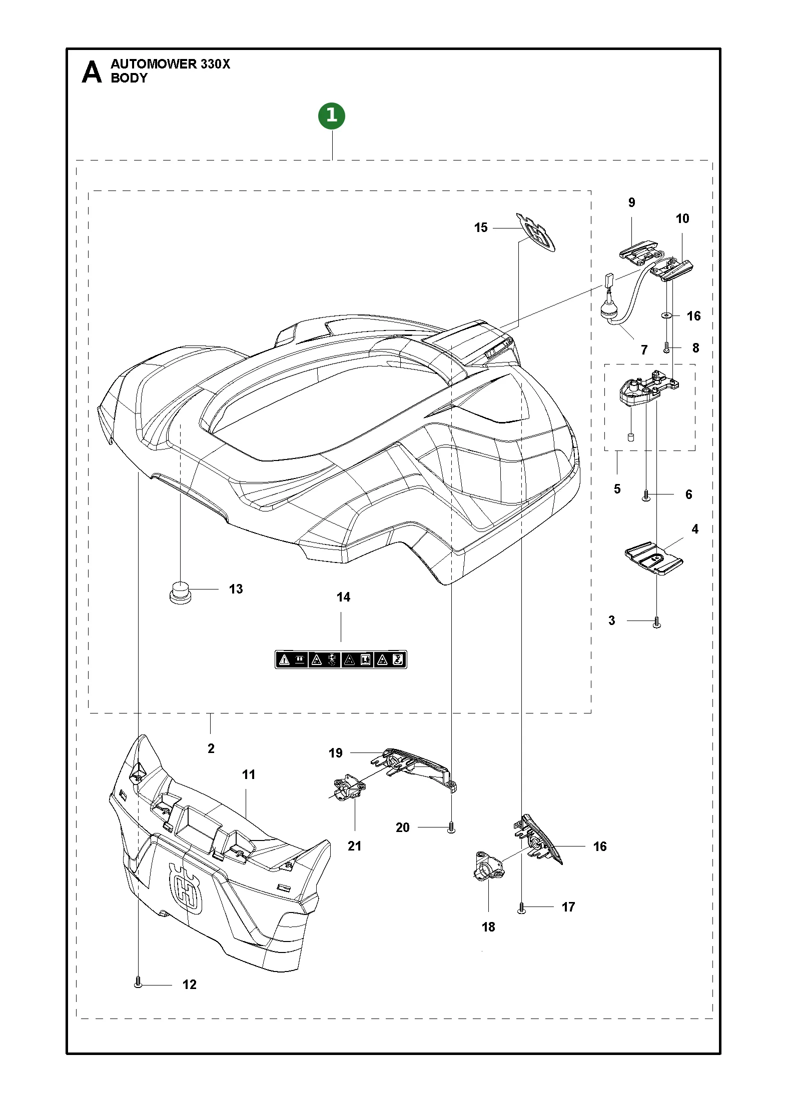 Position im Ersatzteilkatalog