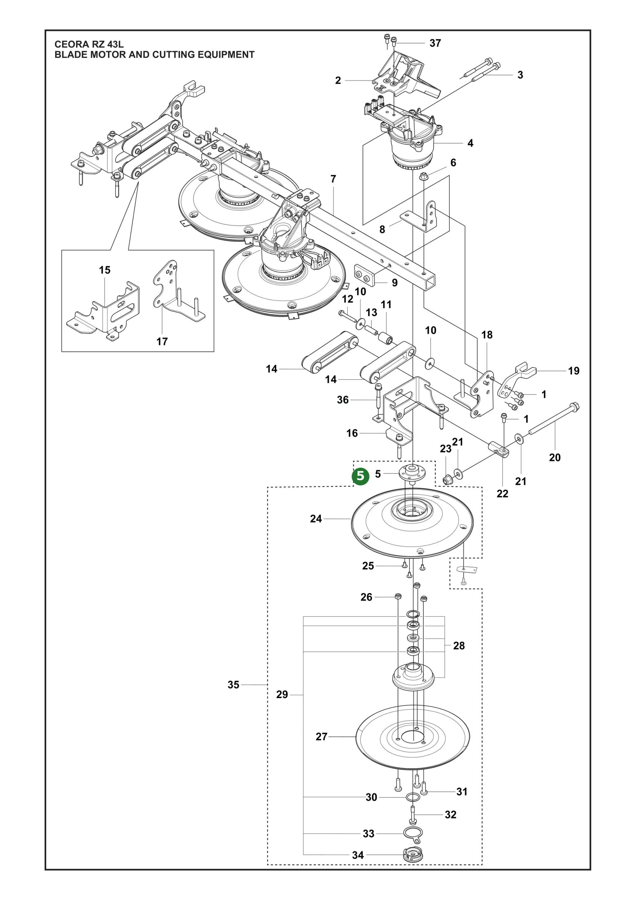Position im Ersatzteilkatalog