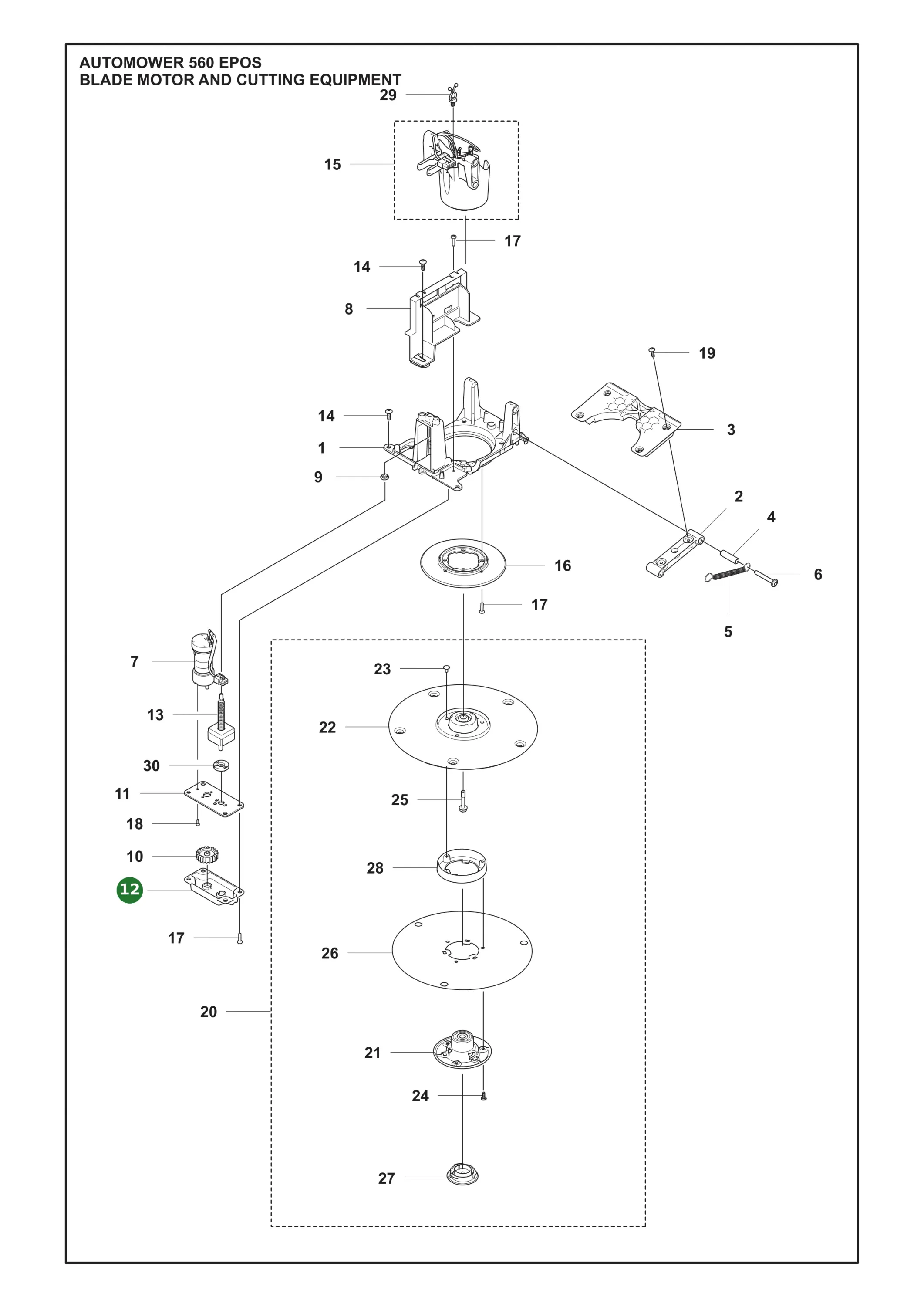 Position im Ersatzteilkatalog