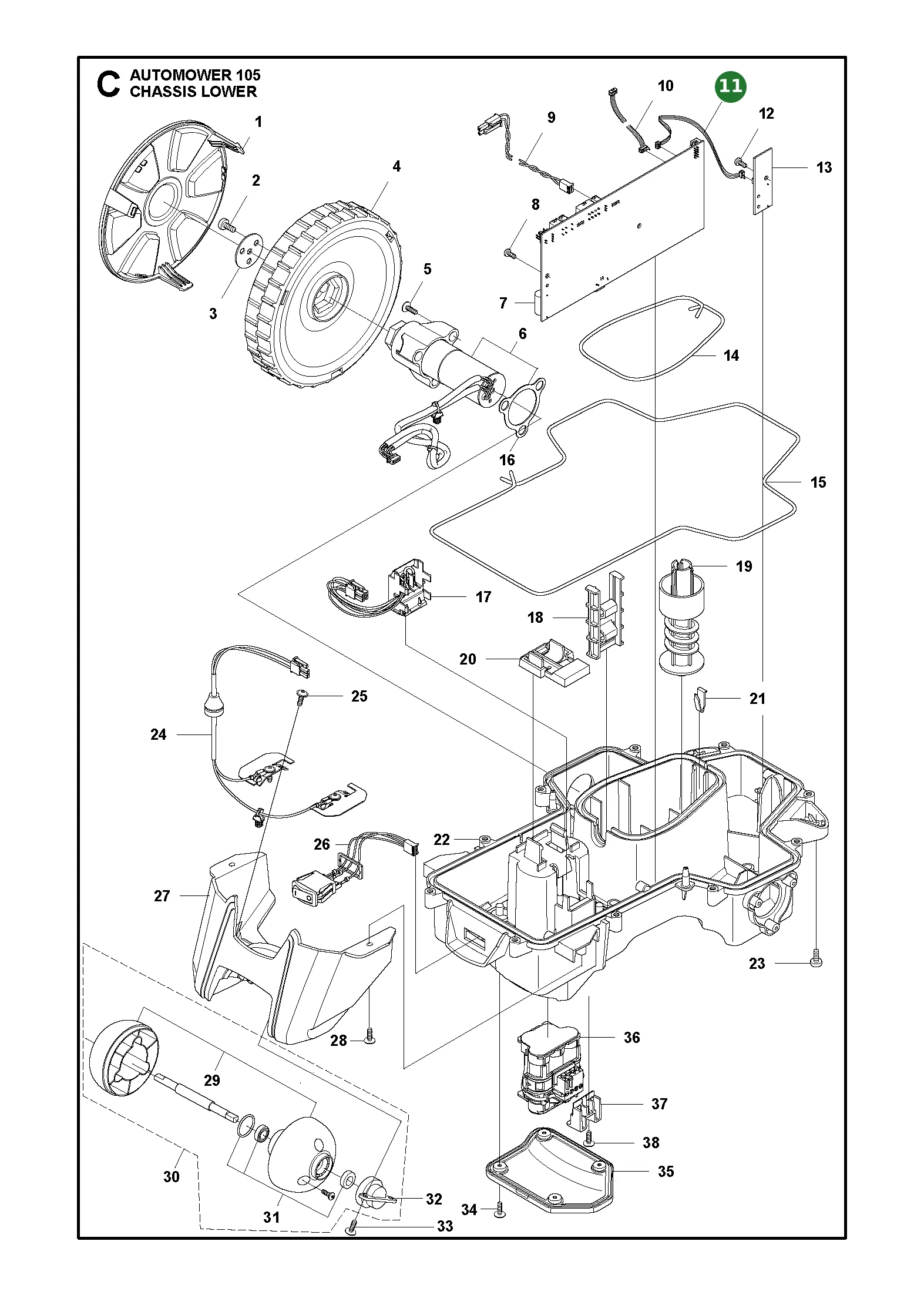 Position im Ersatzteilkatalog