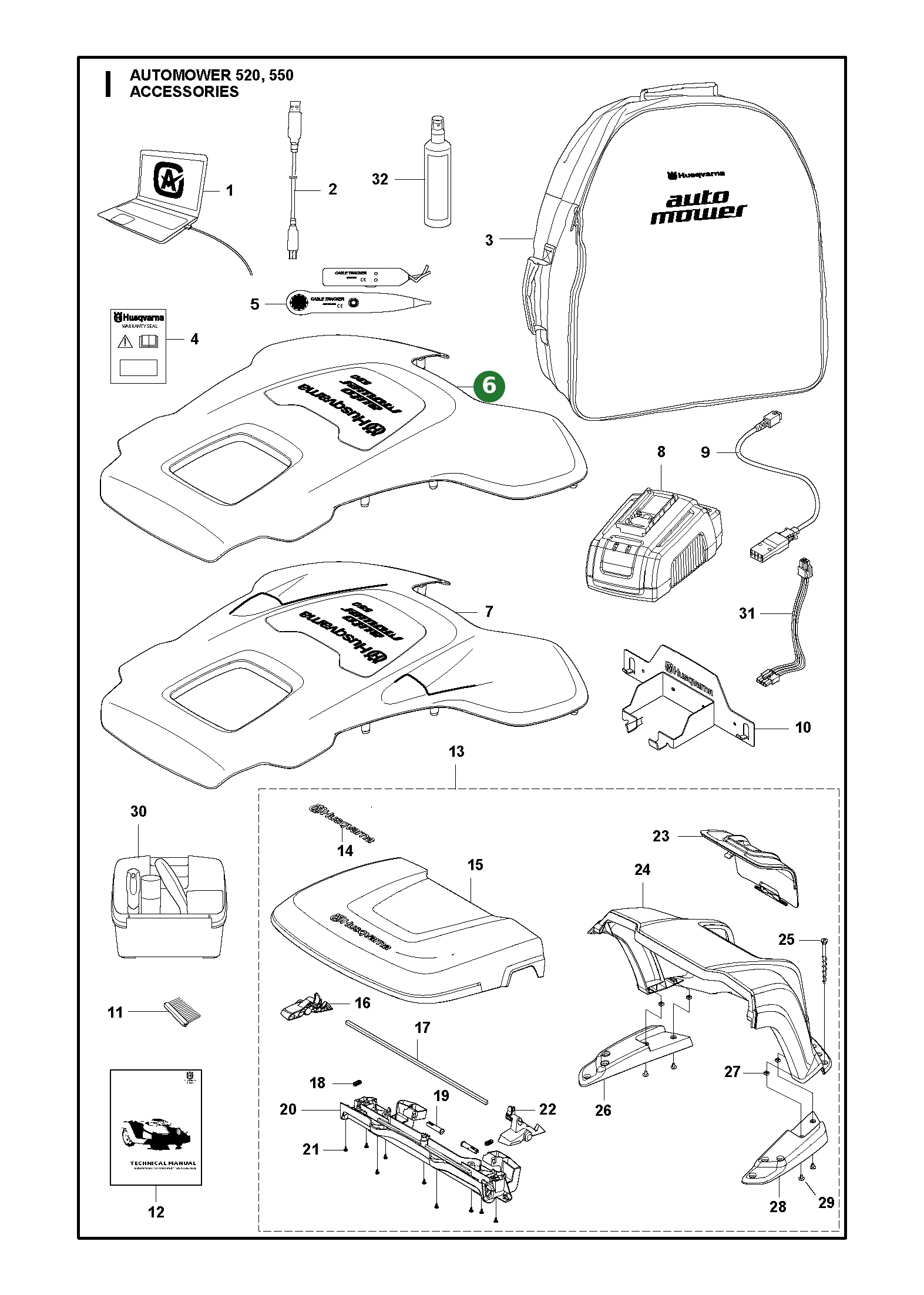 Position im Ersatzteilkatalog