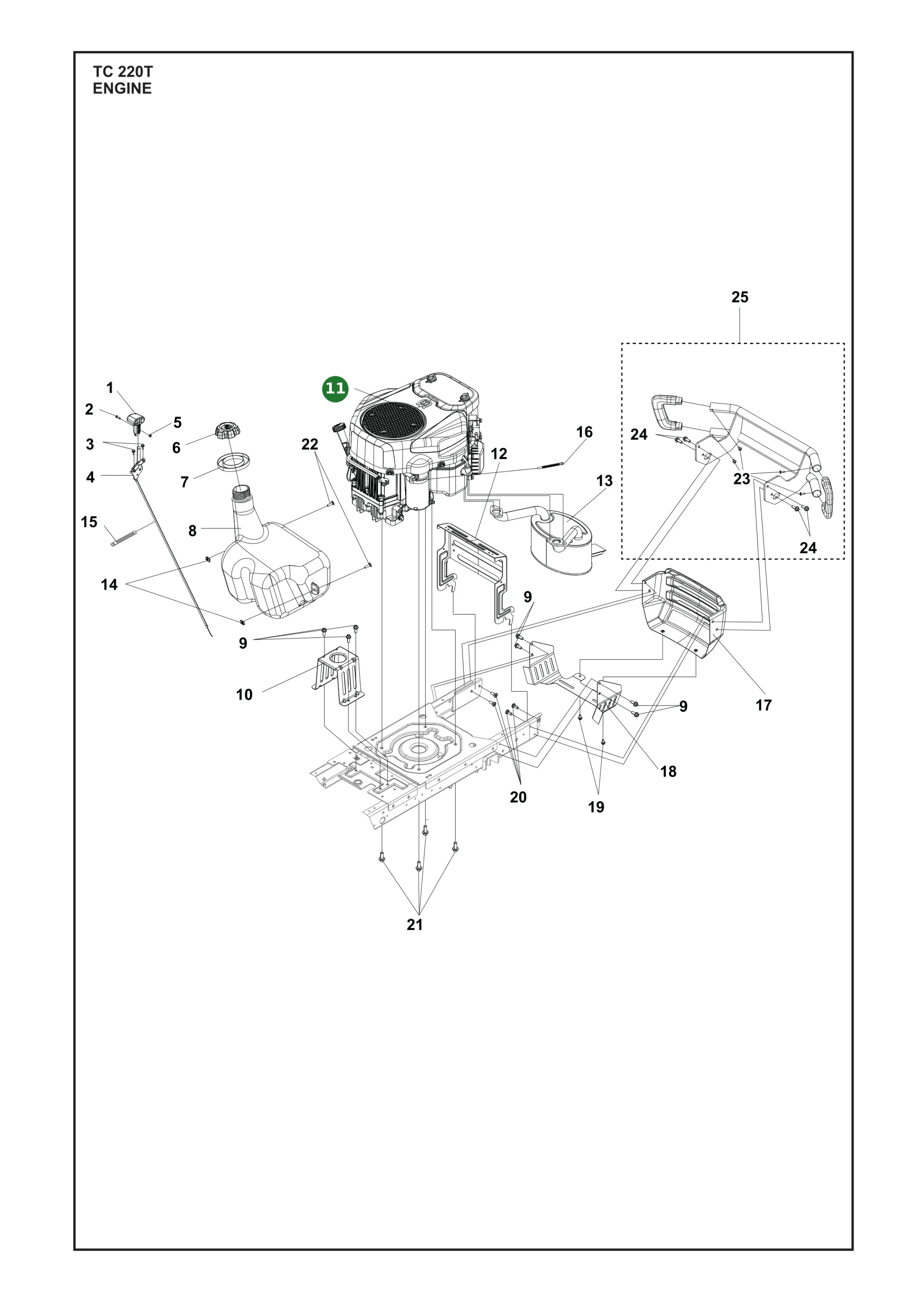Position im Ersatzteilkatalog