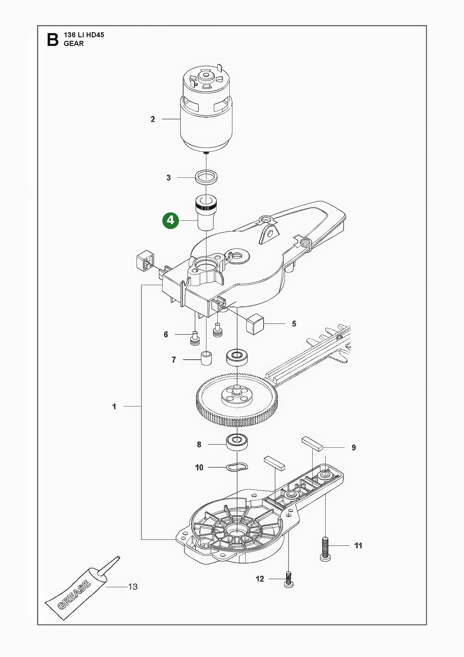 Position im Ersatzteilkatalog