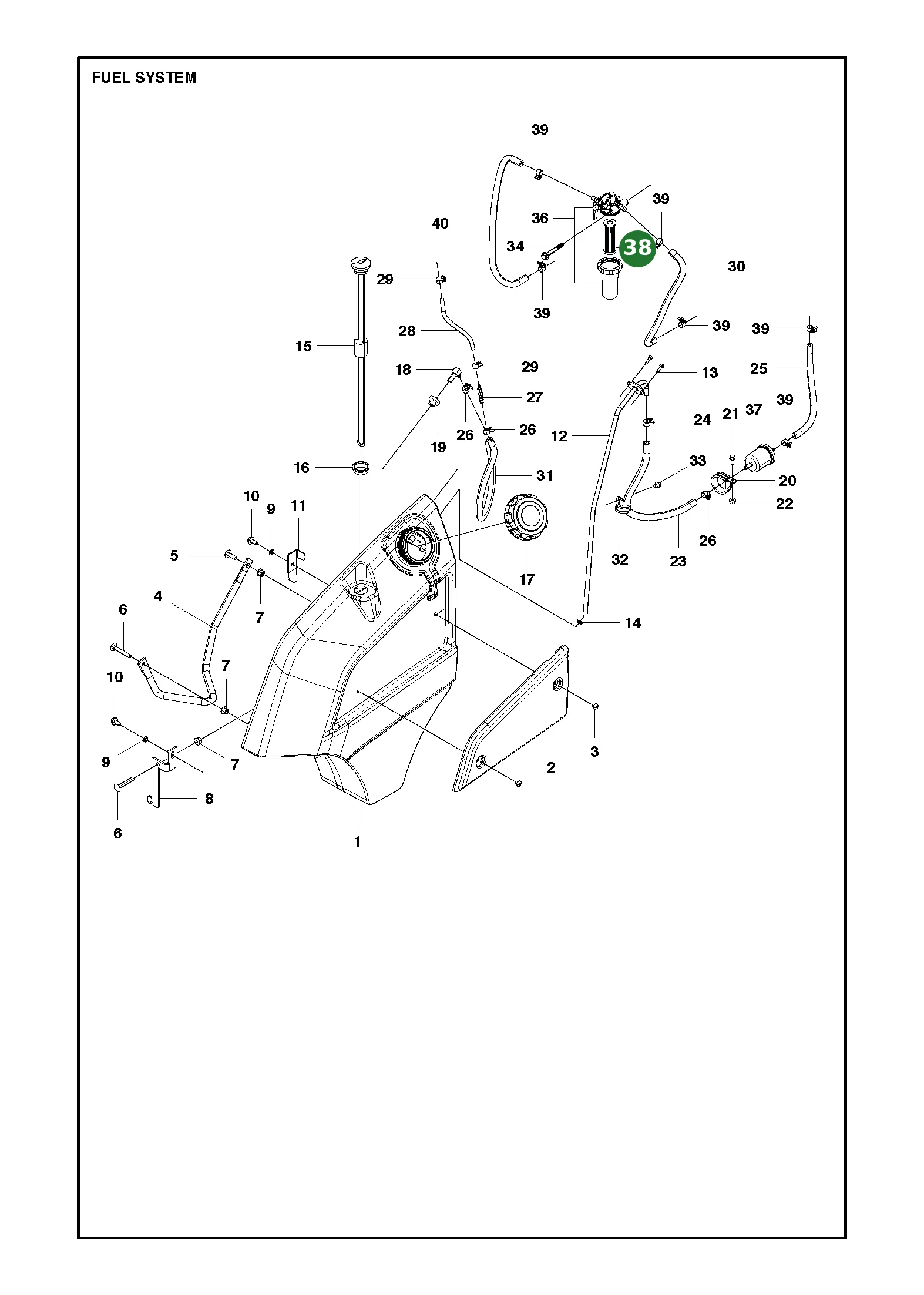 Position im Ersatzteilkatalog