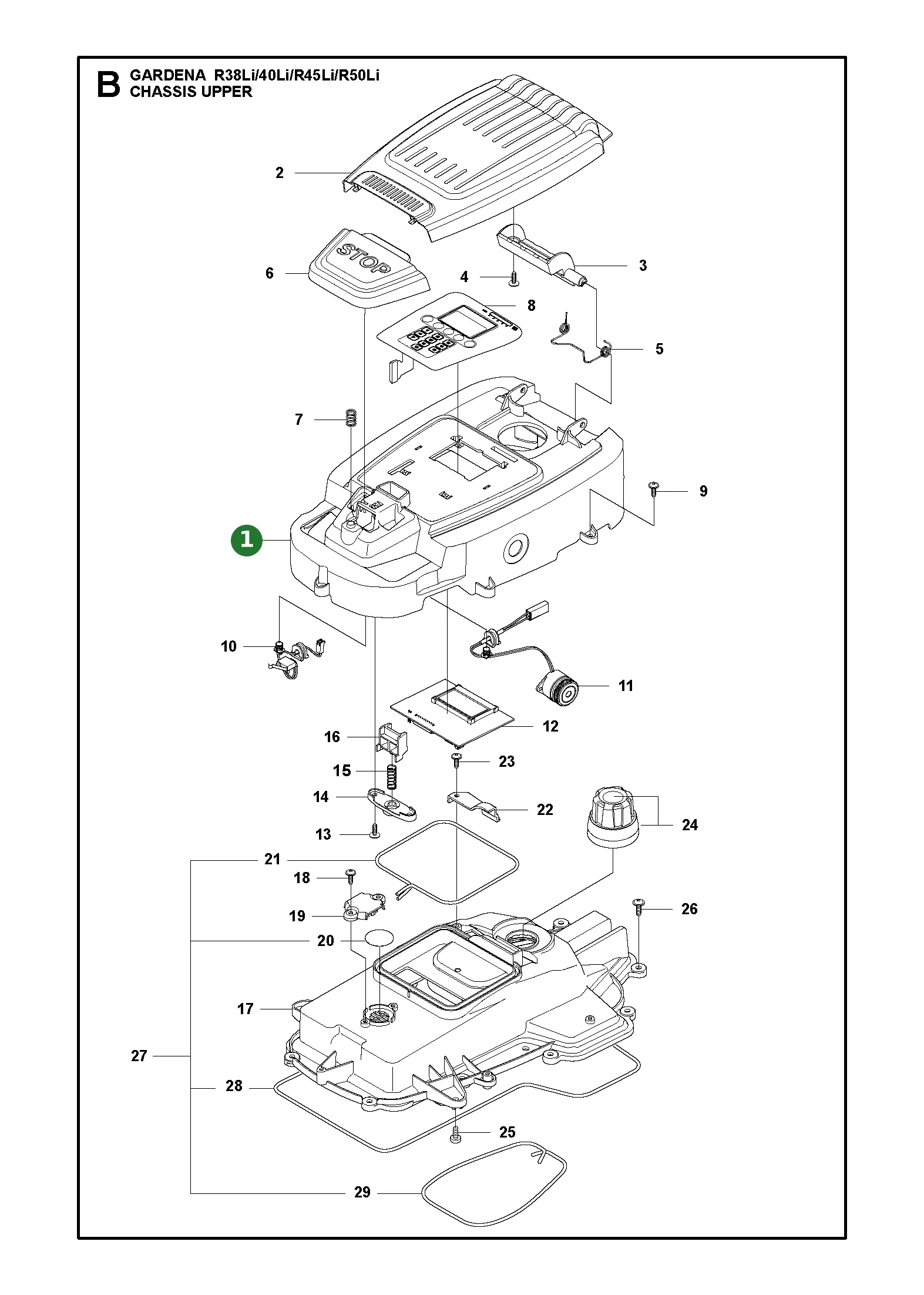 Position im Ersatzteilkatalog