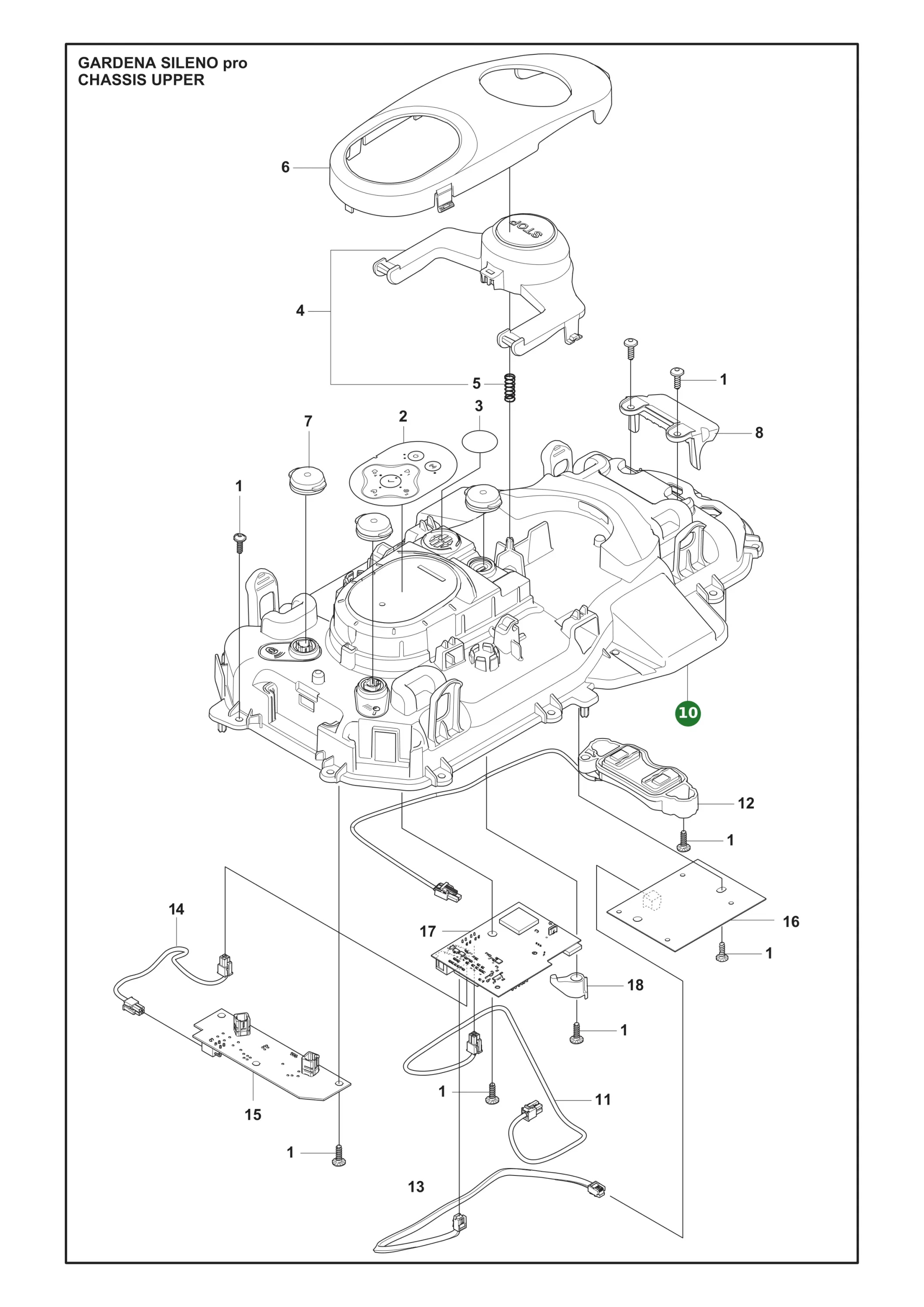 Position im Ersatzteilkatalog
