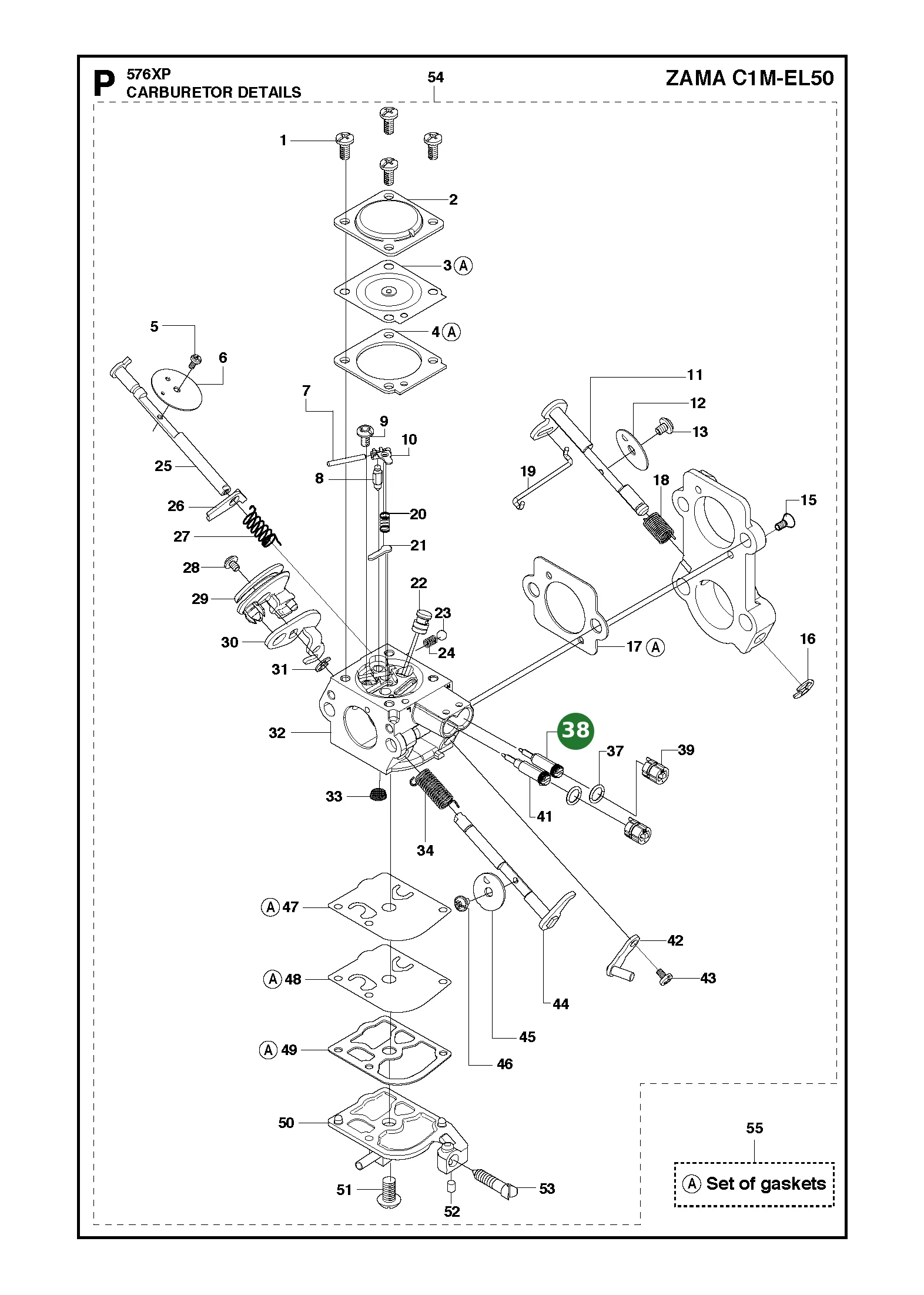 Position im Ersatzteilkatalog