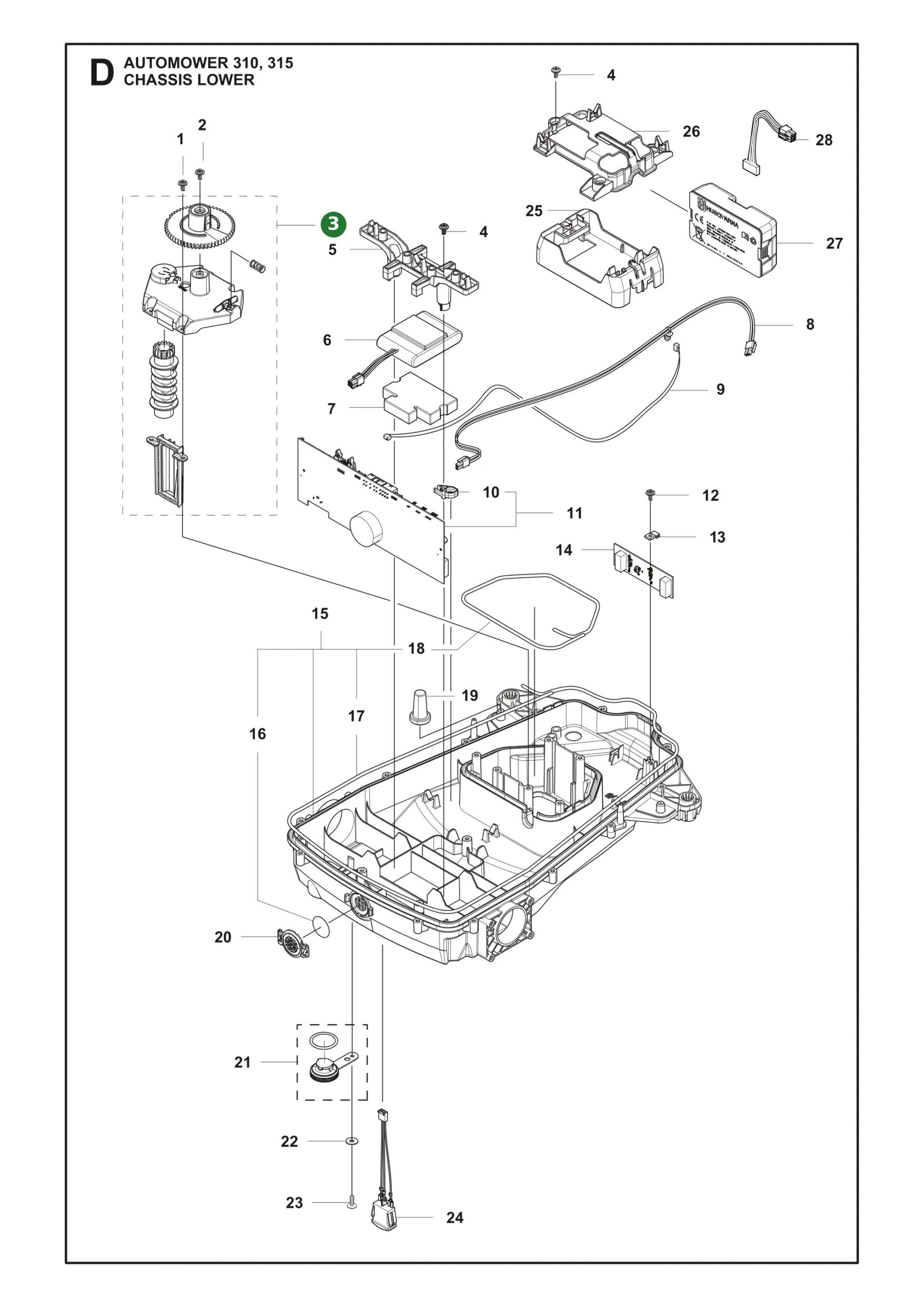 Position im Ersatzteilkatalog