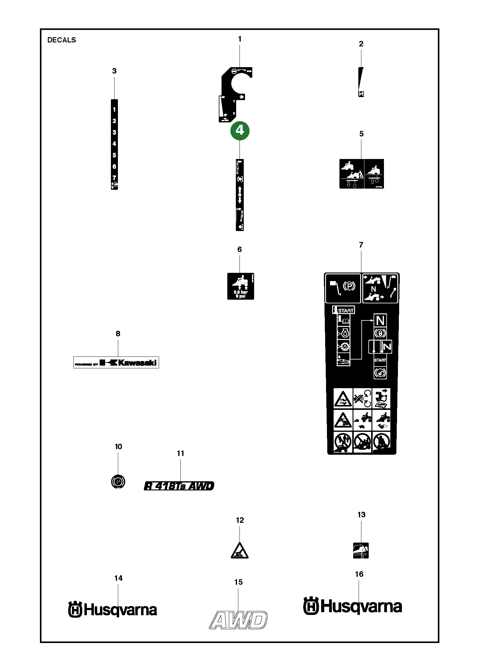 Position im Ersatzteilkatalog