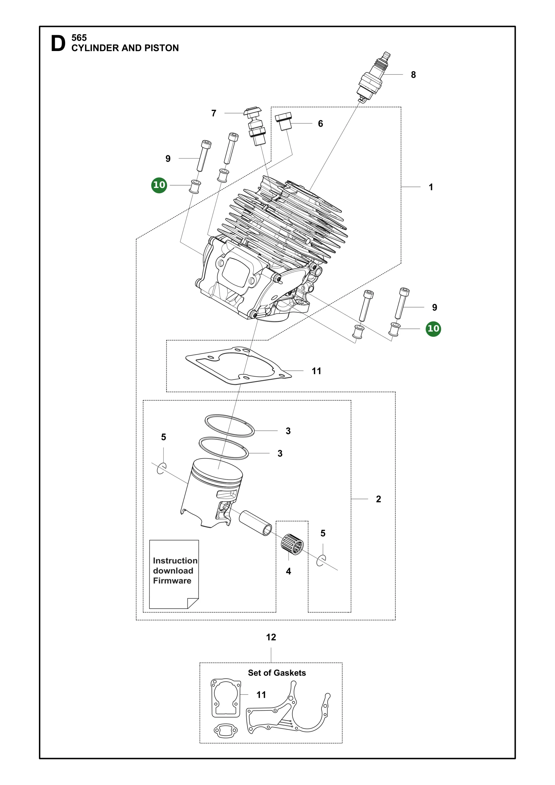 Position im Ersatzteilkatalog