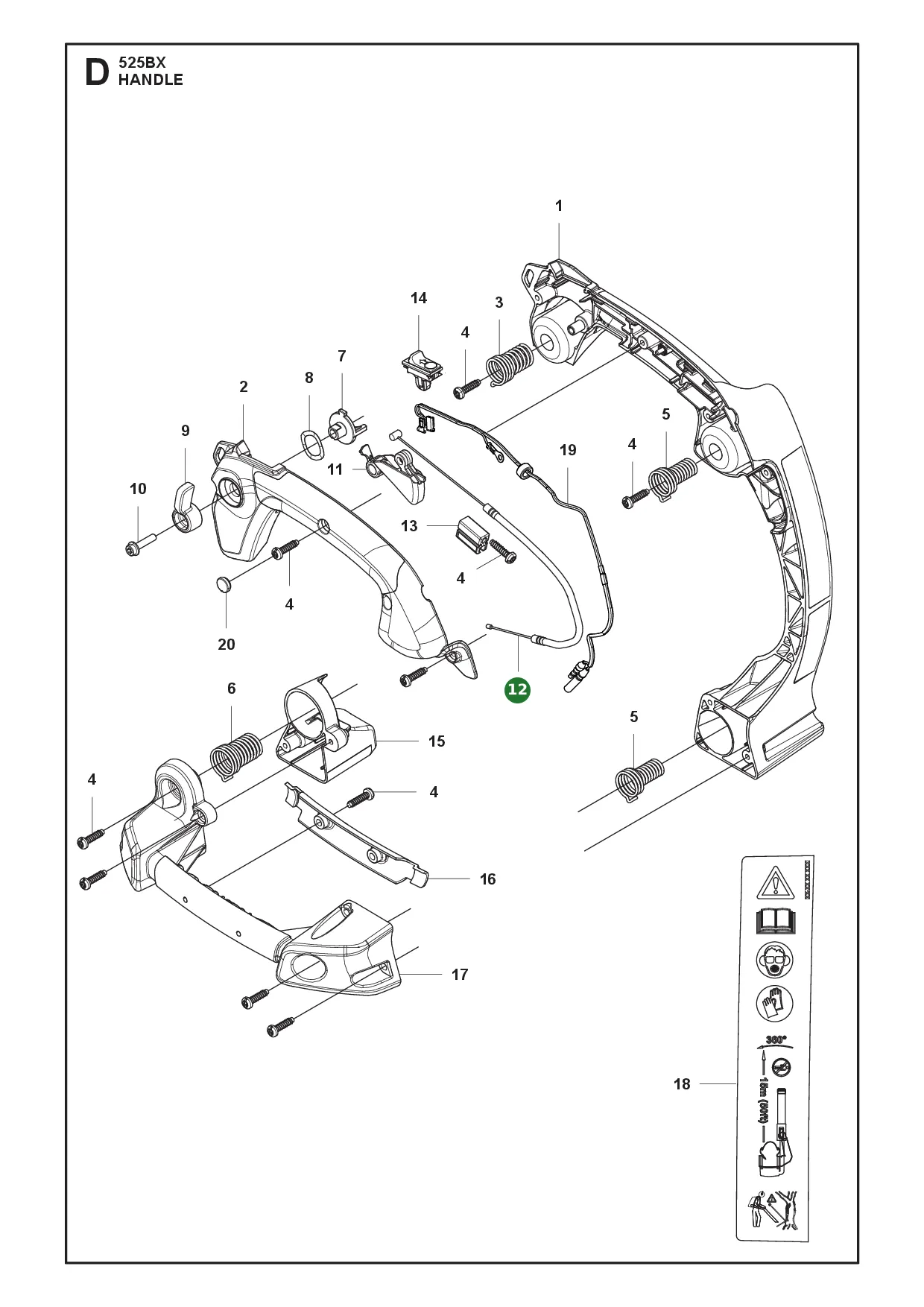 Position im Ersatzteilkatalog