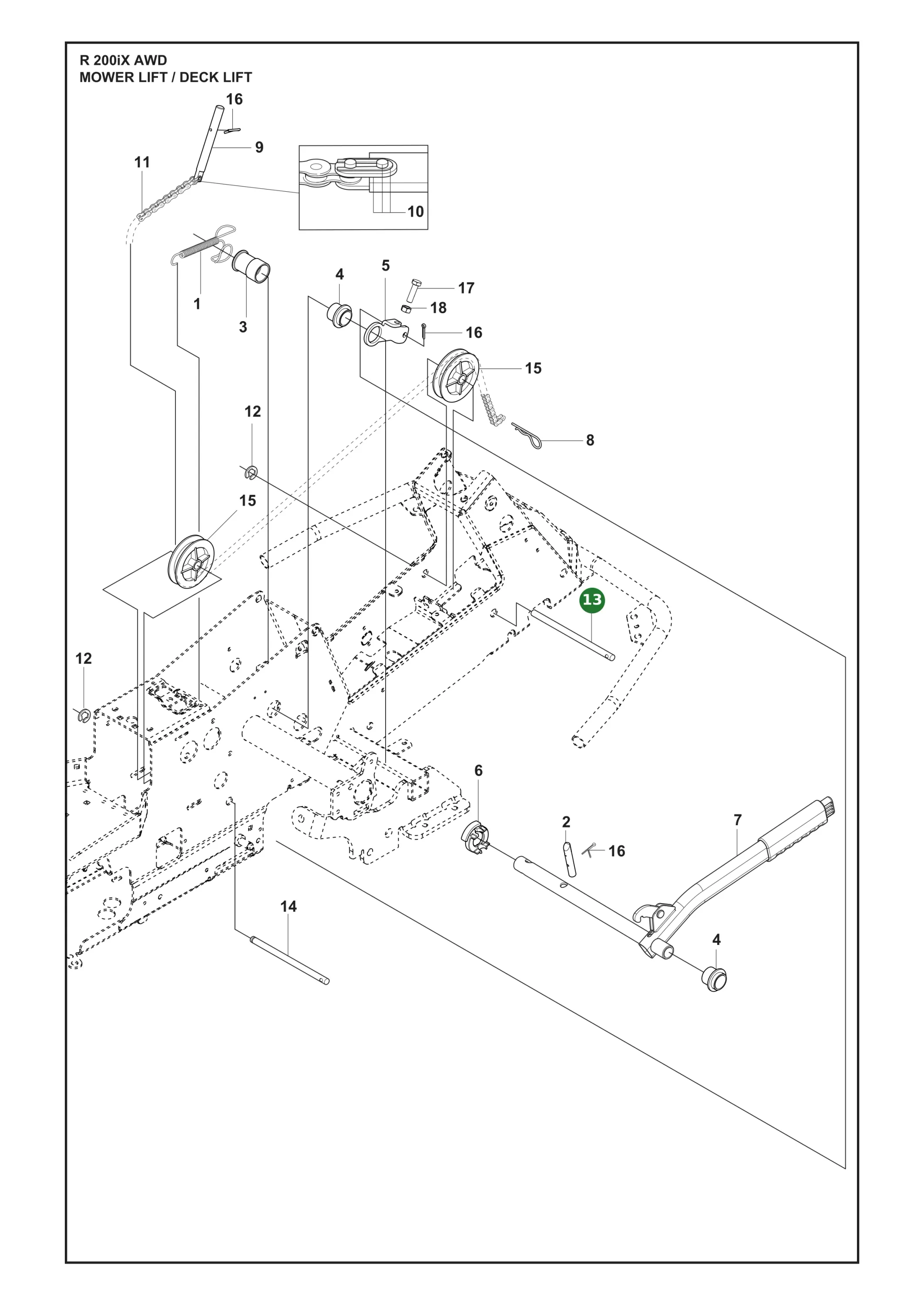 Position im Ersatzteilkatalog