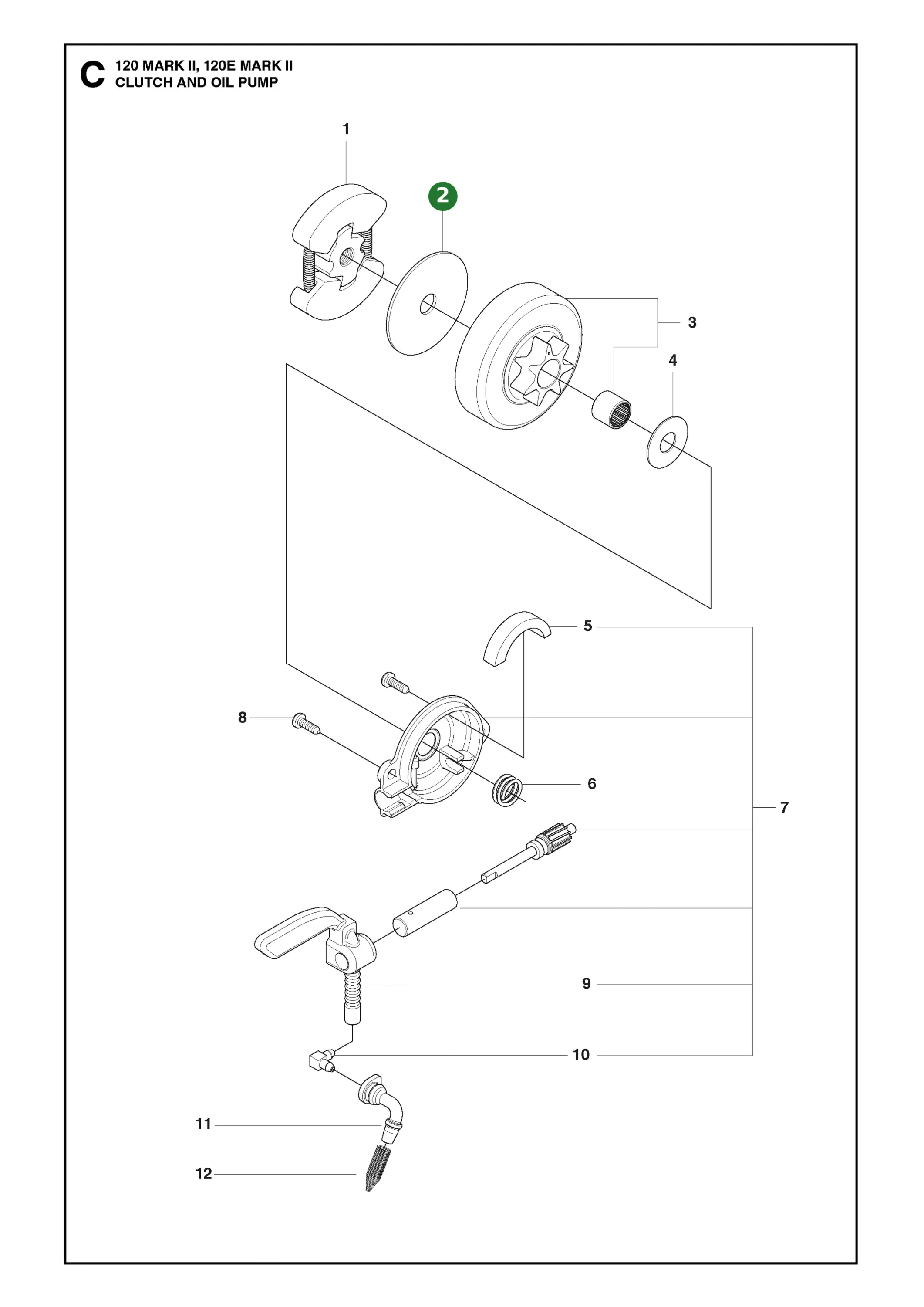 Scheibe f&uuml;r Husqvarna Motors&auml;gen