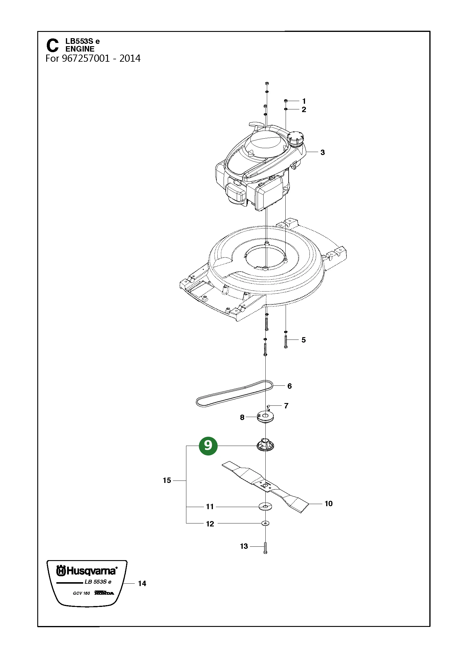 Position im Ersatzteilkatalog