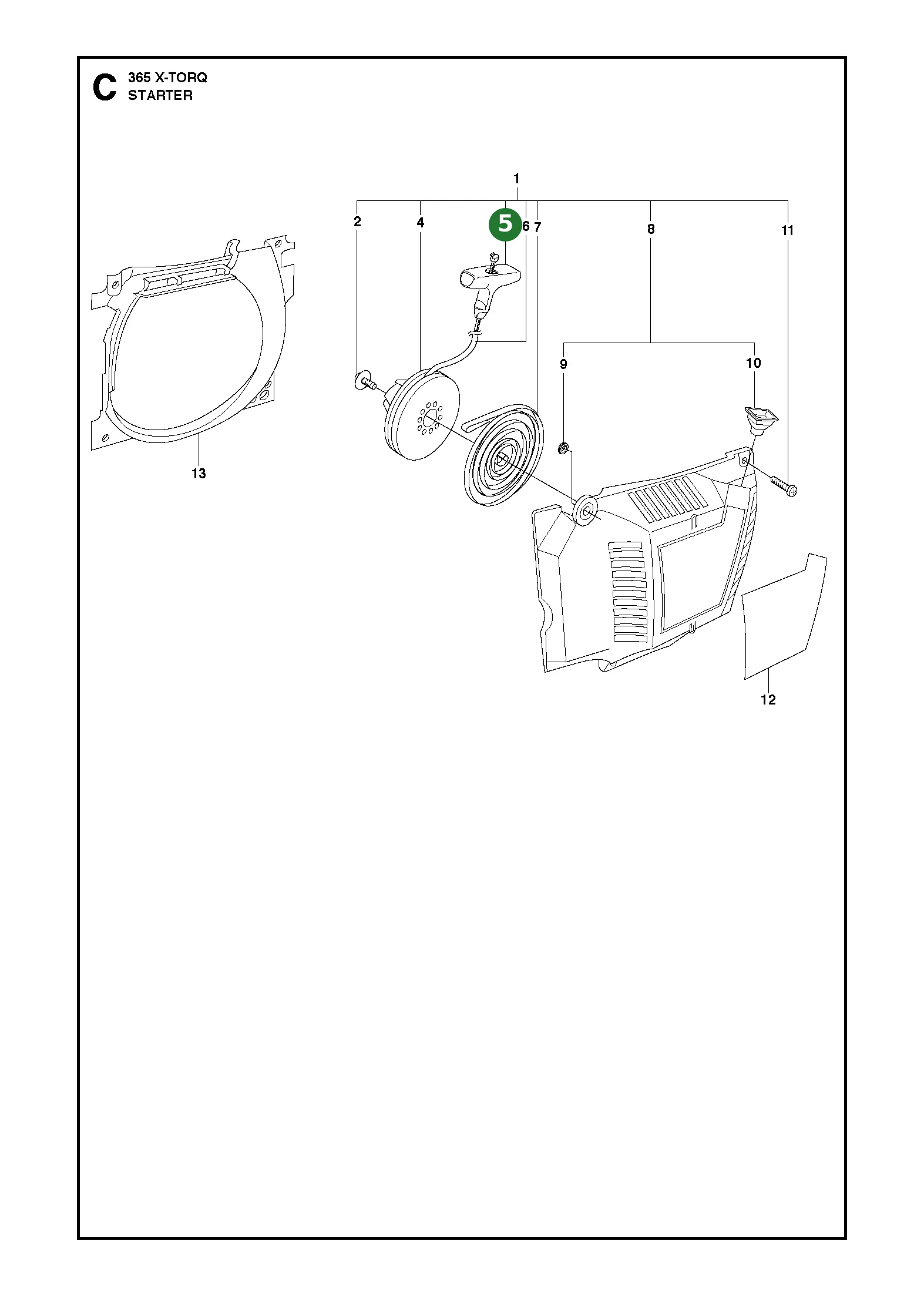 Position im Ersatzteilkatalog