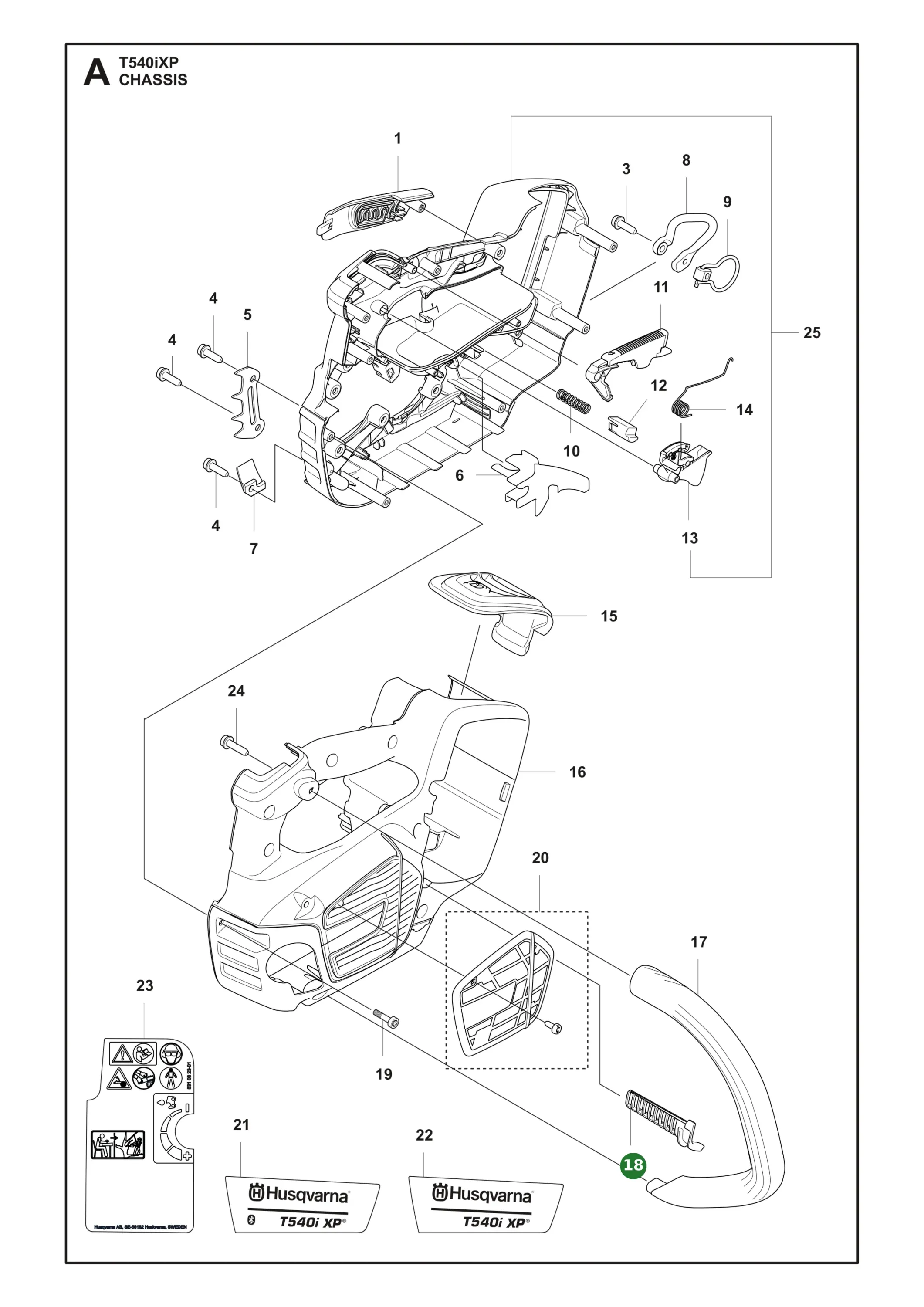 Position im Ersatzteilkatalog