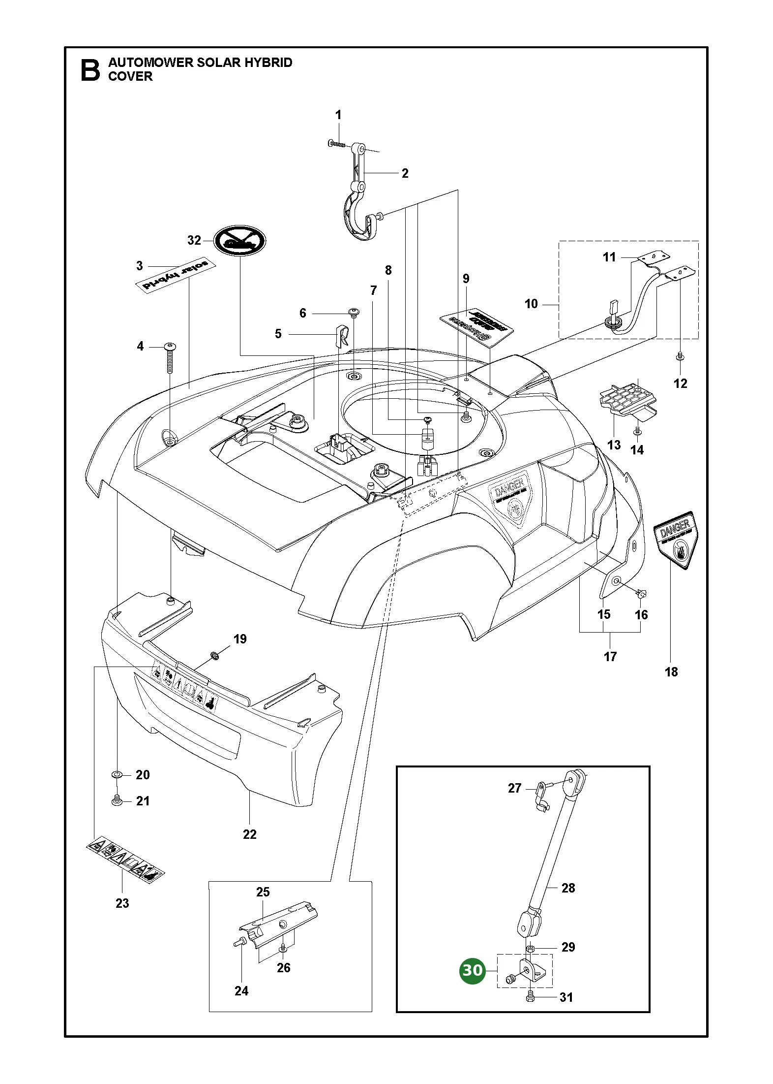 Position im Ersatzteilkatalog
