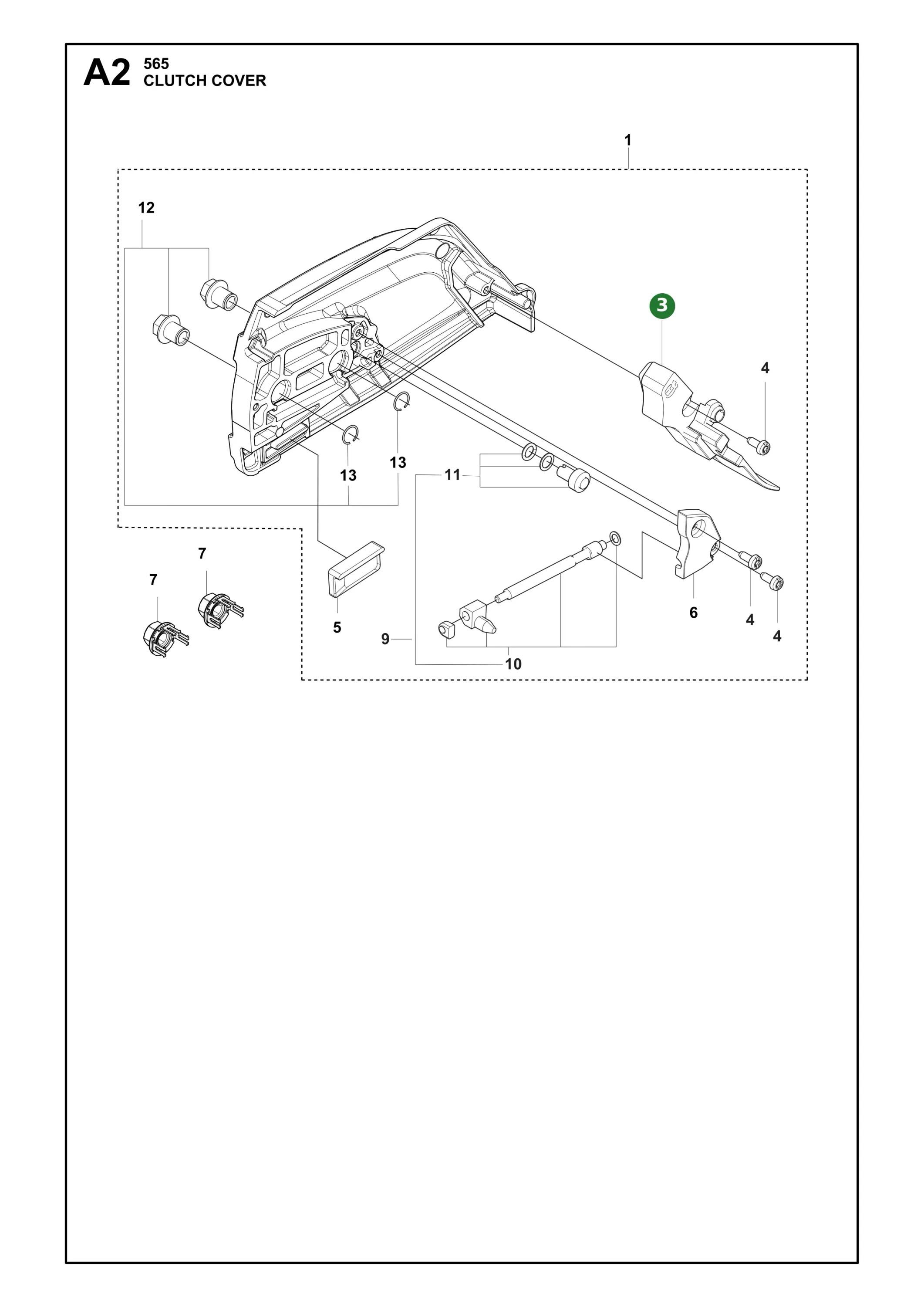 Position im Ersatzteilkatalog